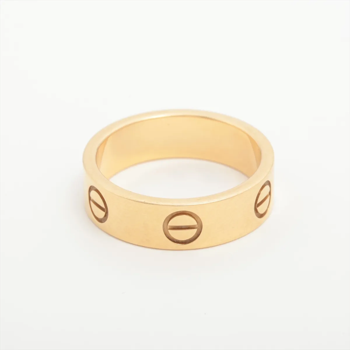 Love Ring 750 (Yellow Gold) 6.9g Size 53 GE2662 — view 2