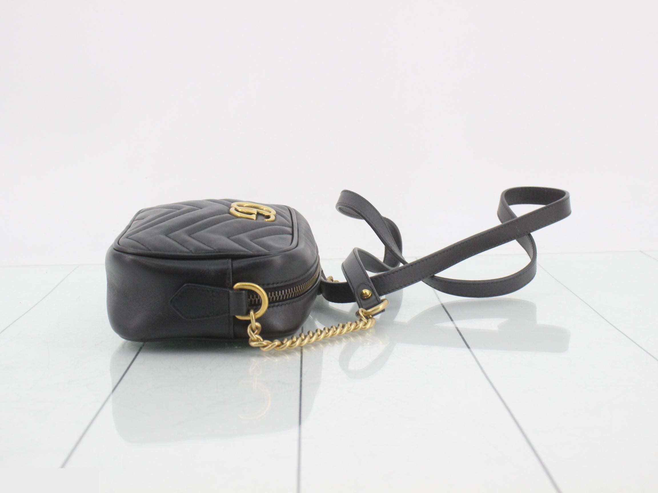 GG Marmont Quilted Shoulder Bag — view 3
