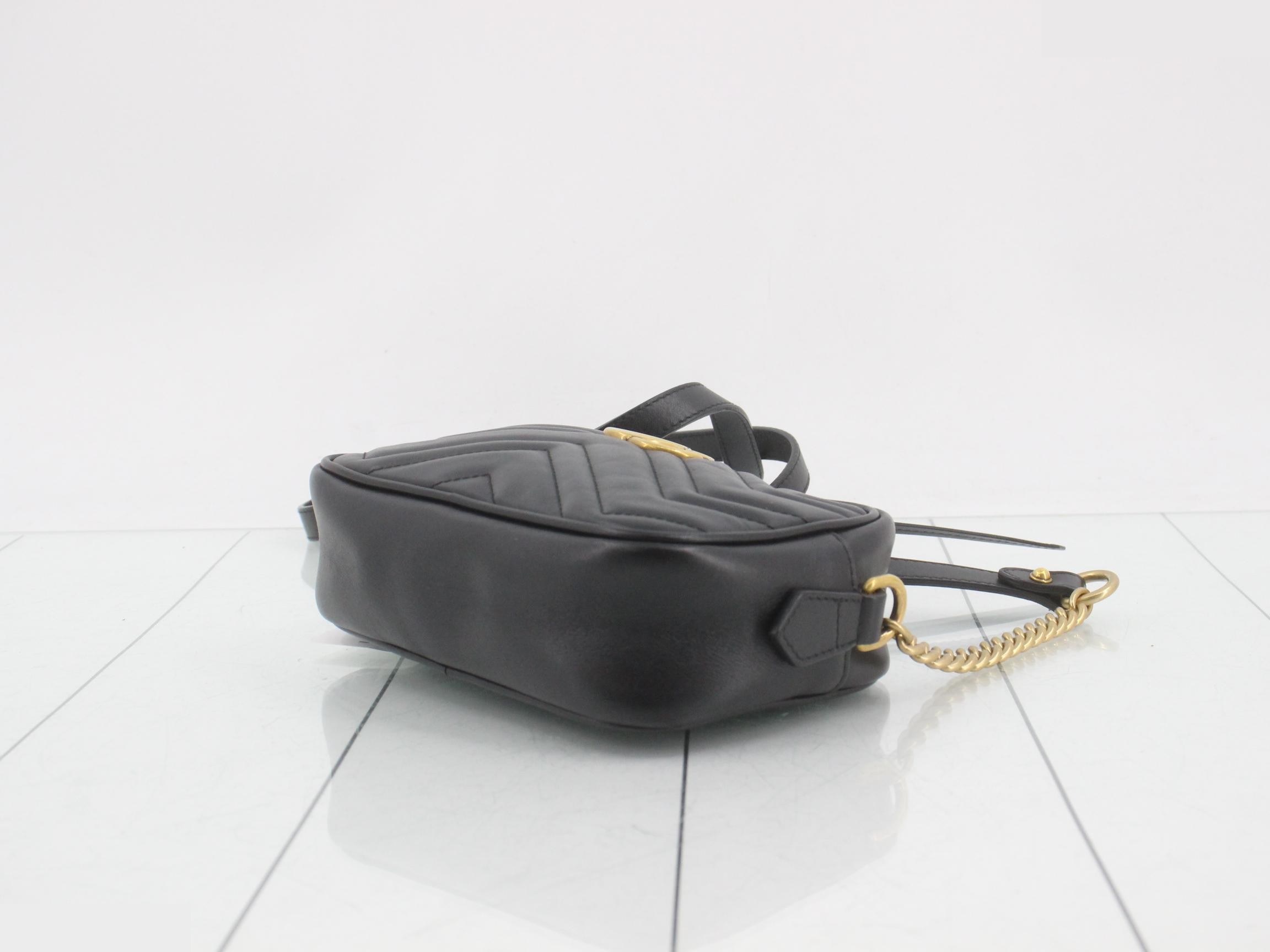 GG Marmont Quilted Shoulder Bag — view 6