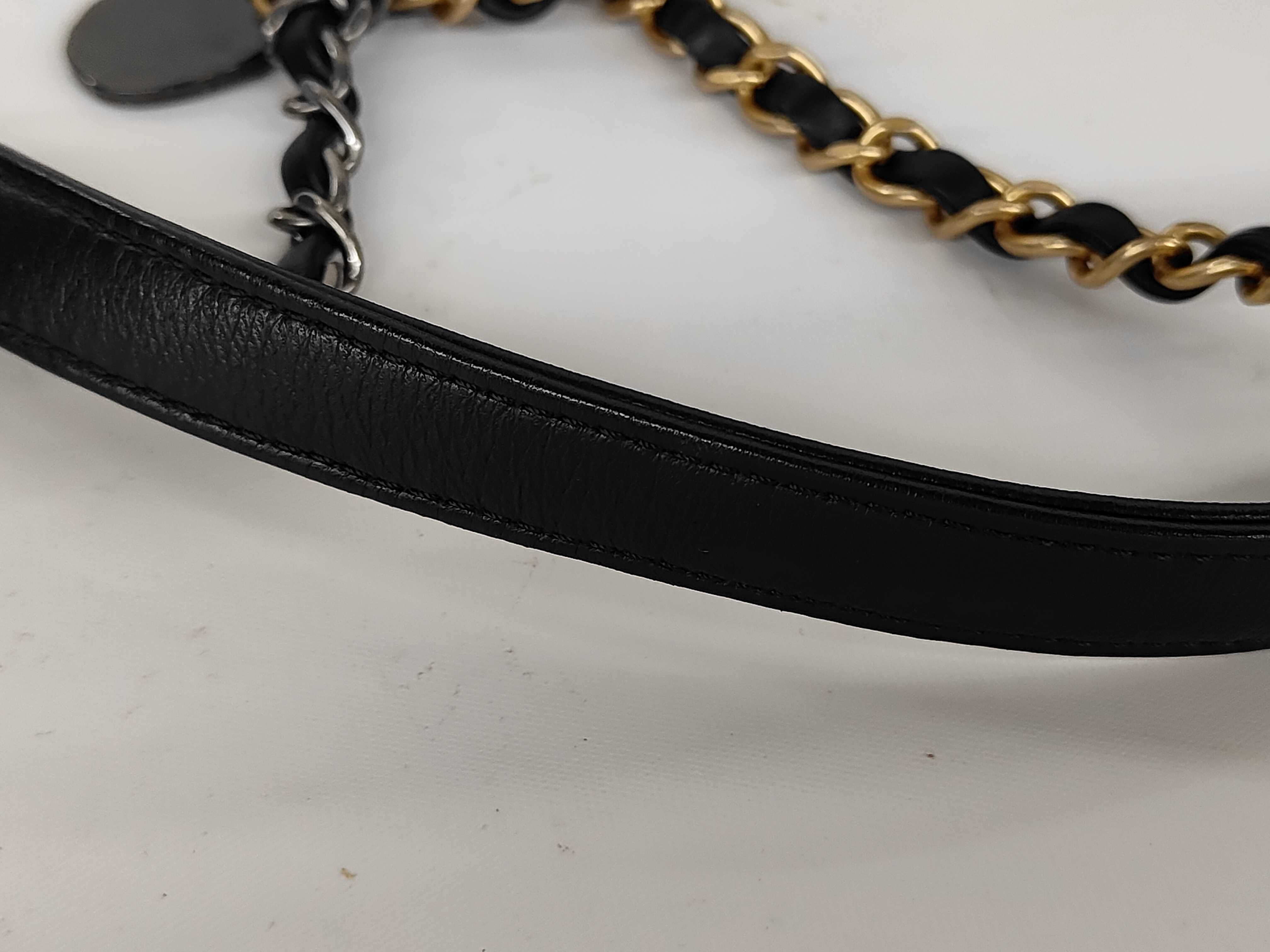Coco Clip Charm Mini Flap Bag, Black Lambskin, Chain Shoulder Strap, Gold Hardware, Shoulder Bag — view 4