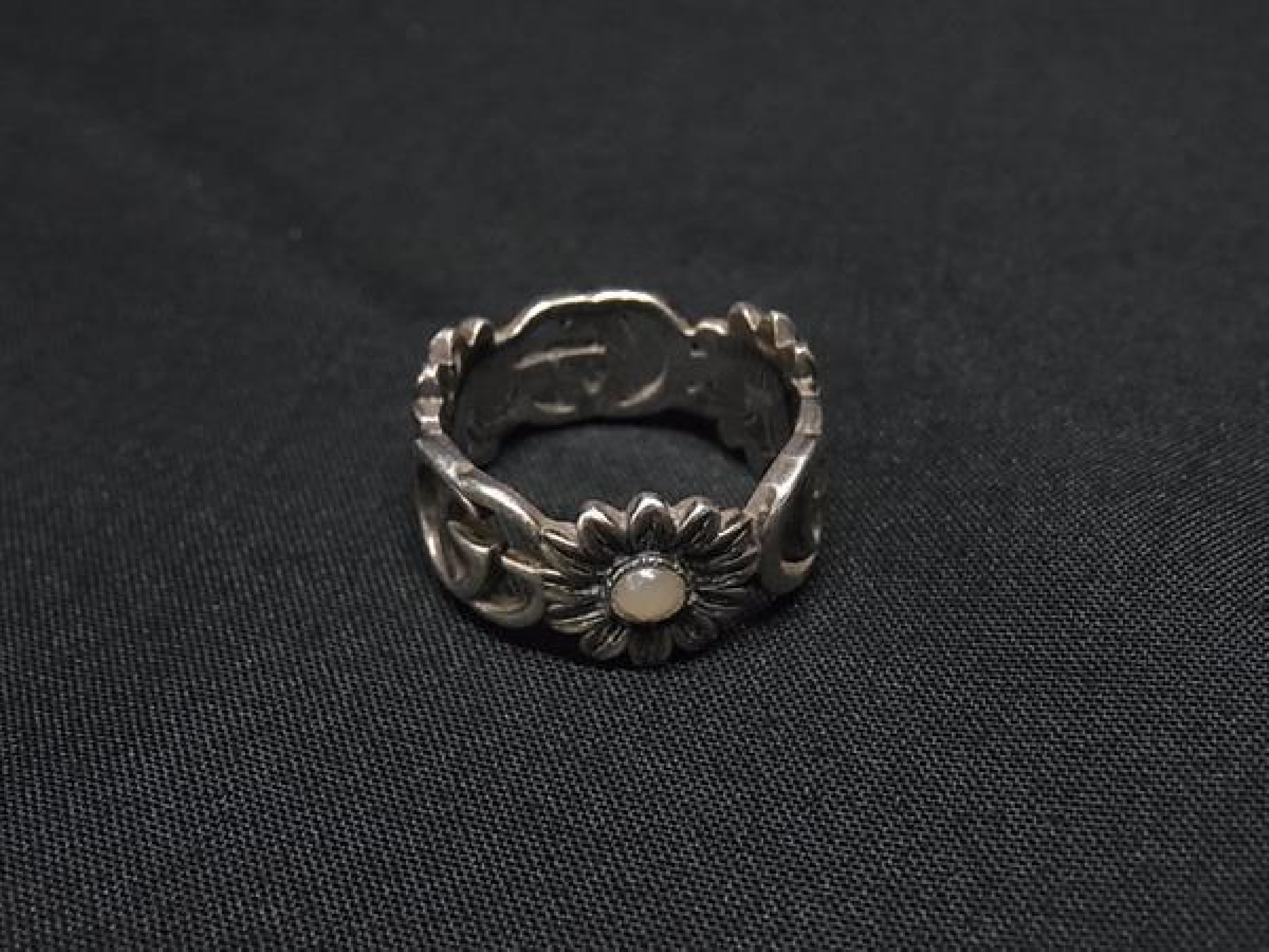 Double G SV925 Ring, Size 14 (approx. US size 12), Women's Silver Ring, BV1270 — view 2