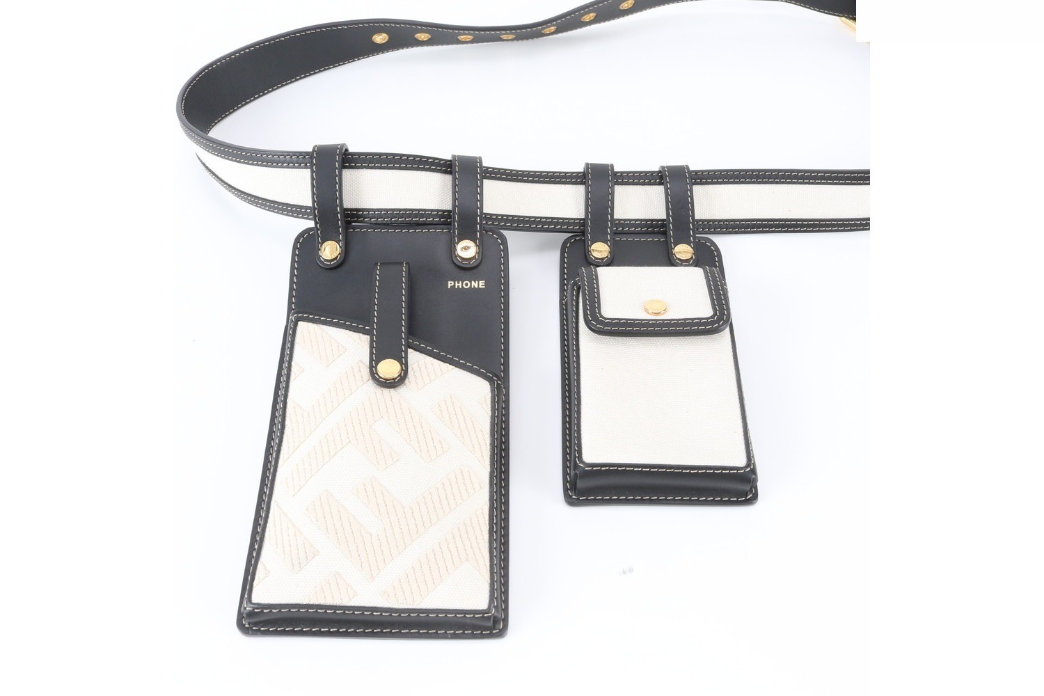 ZUCCA Multi-Accessory Belt, Leather Waist Bag — view 2