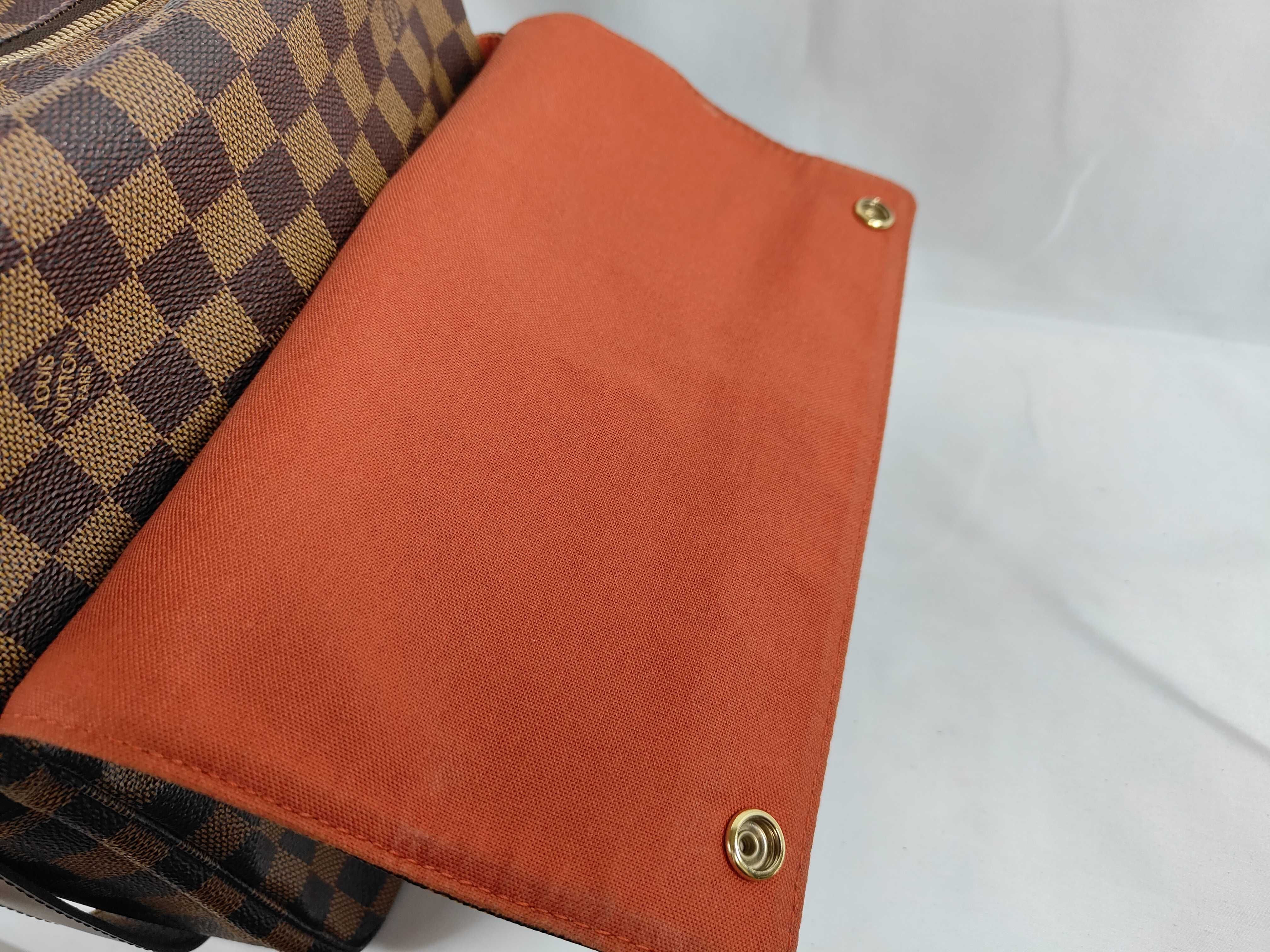 Damier PH- Damier Ebene Canvas Brown Naviglio Messenger Bag M Shoulder Bag — view 6