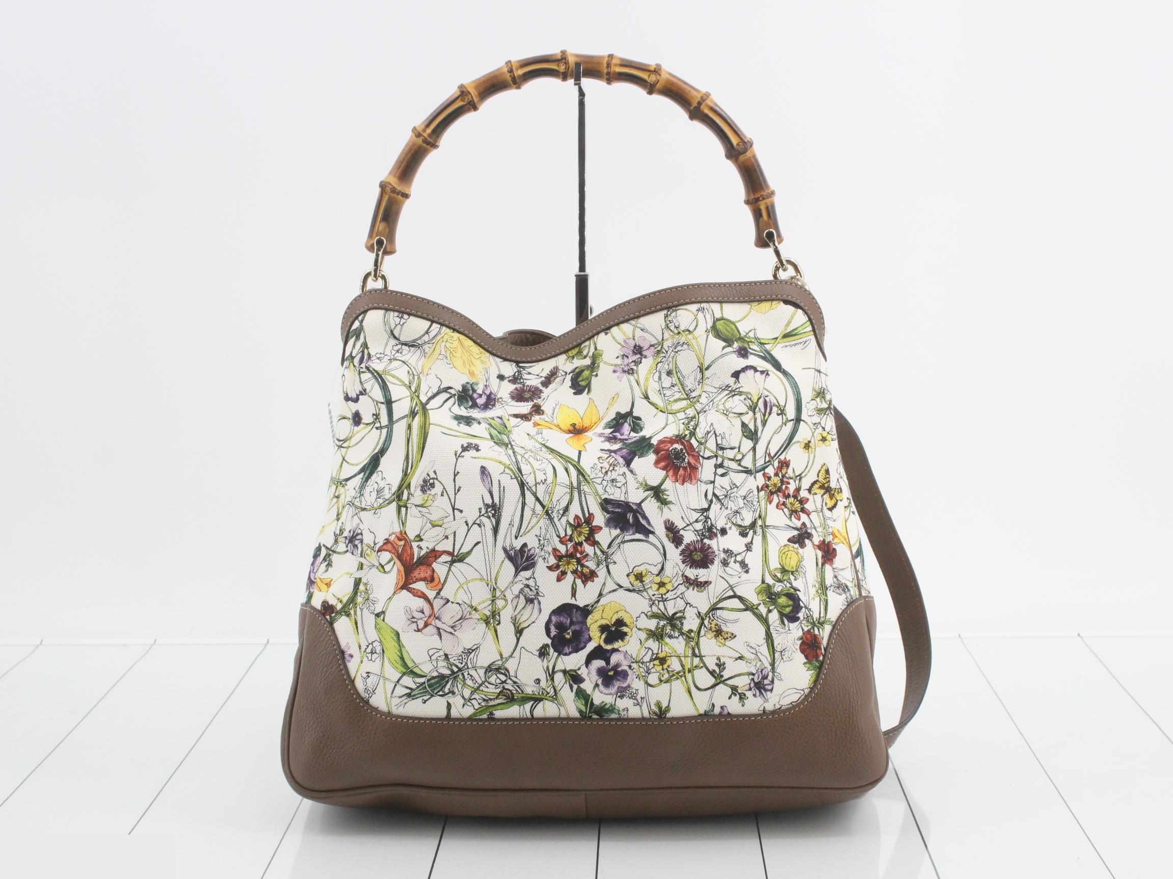 Bamboo Flora 2-Way Shoulder Bag