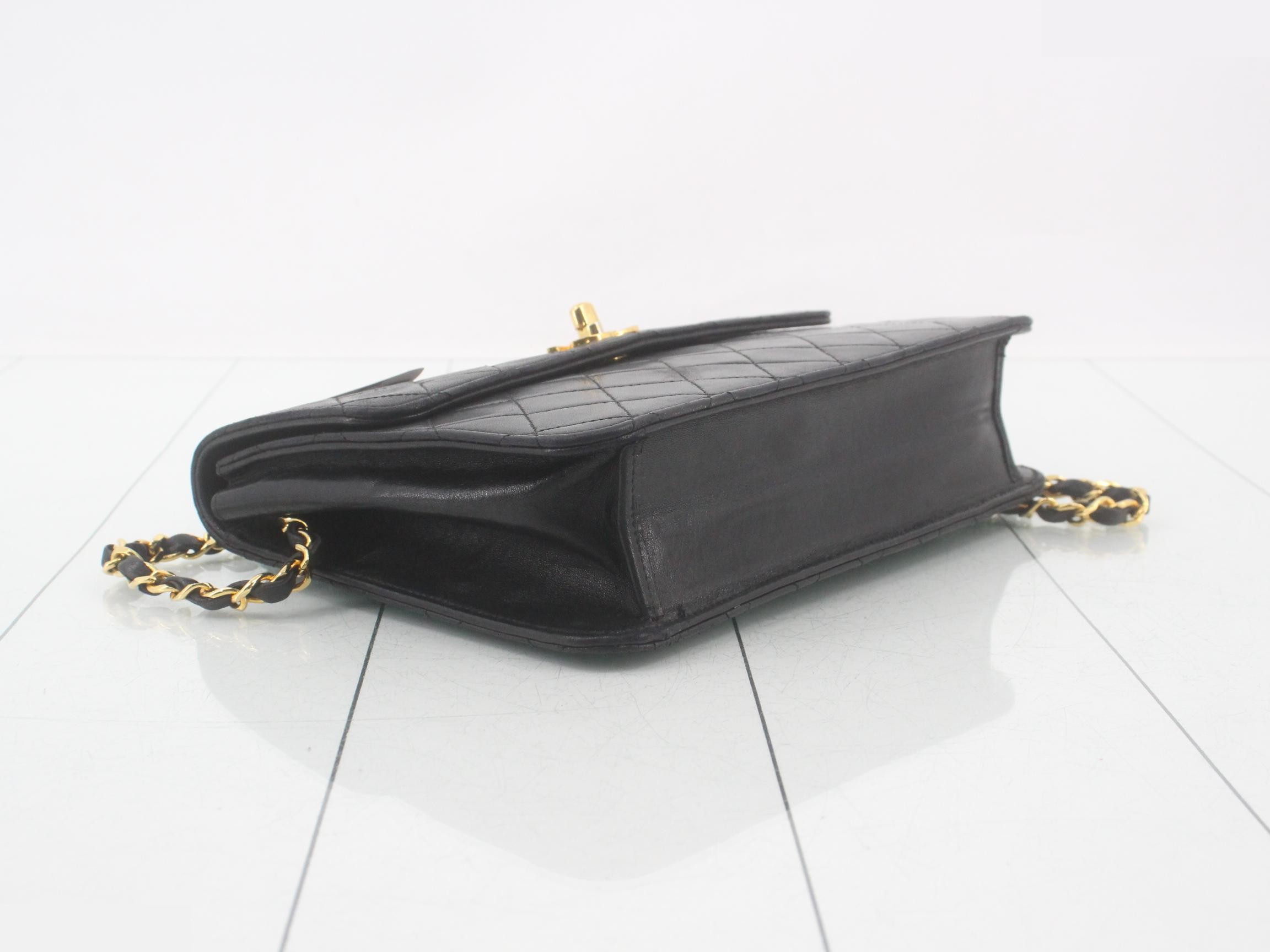 Matelassé handbag / chain shoulder bag (2-way) — view 5