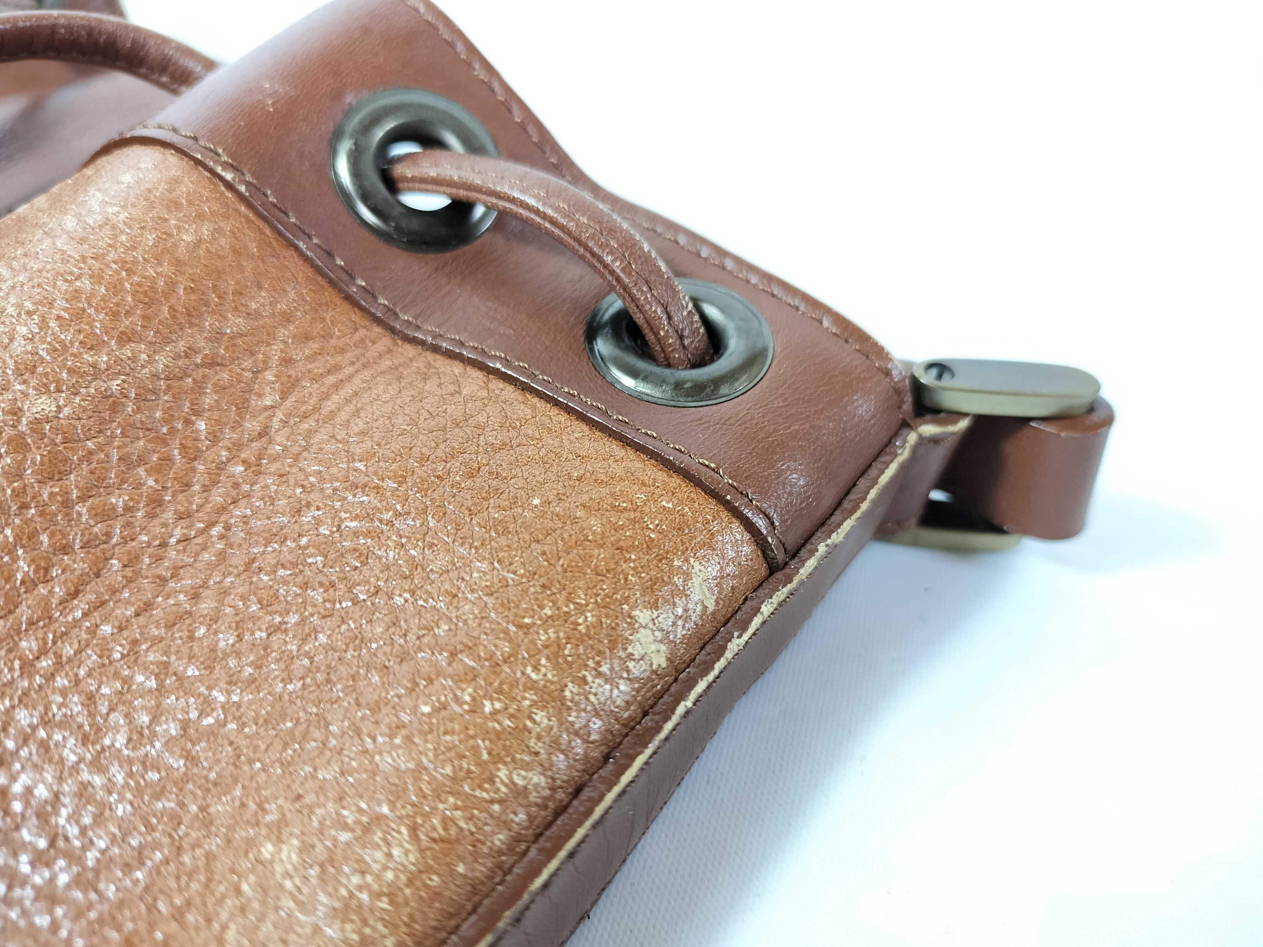 Leather Drawstring Handbag — view 12