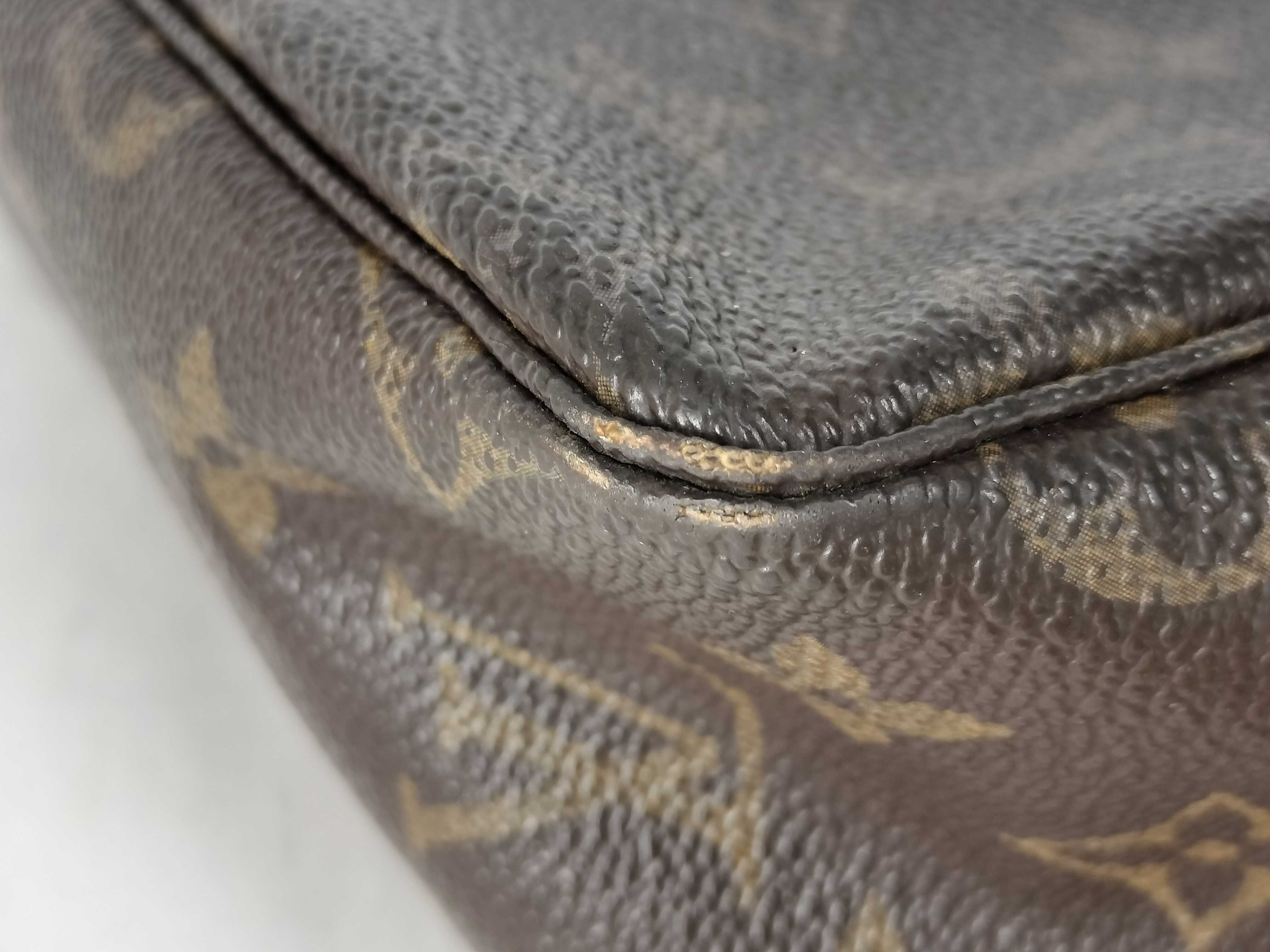 Monogram Louis Vuitton Monogram M47522 Monogram Trousses Toilette 28 Cosmetic Pouch PVC Brown Pouch — view 4