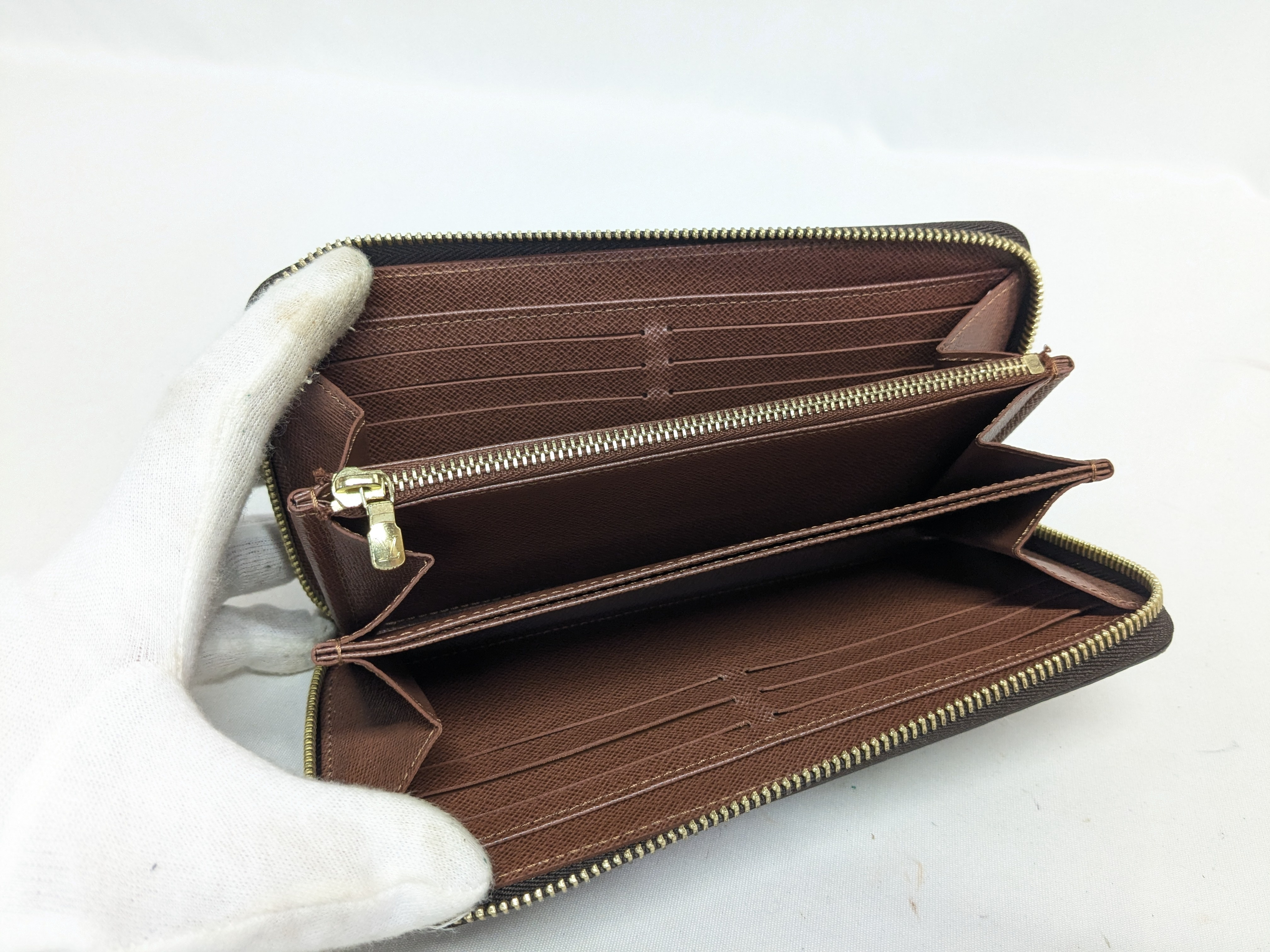 LV Monogram Zippy Wallet with IC Chip — view 6