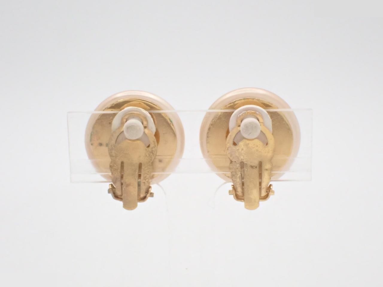 Coco Mark Pearl Earrings — view 2