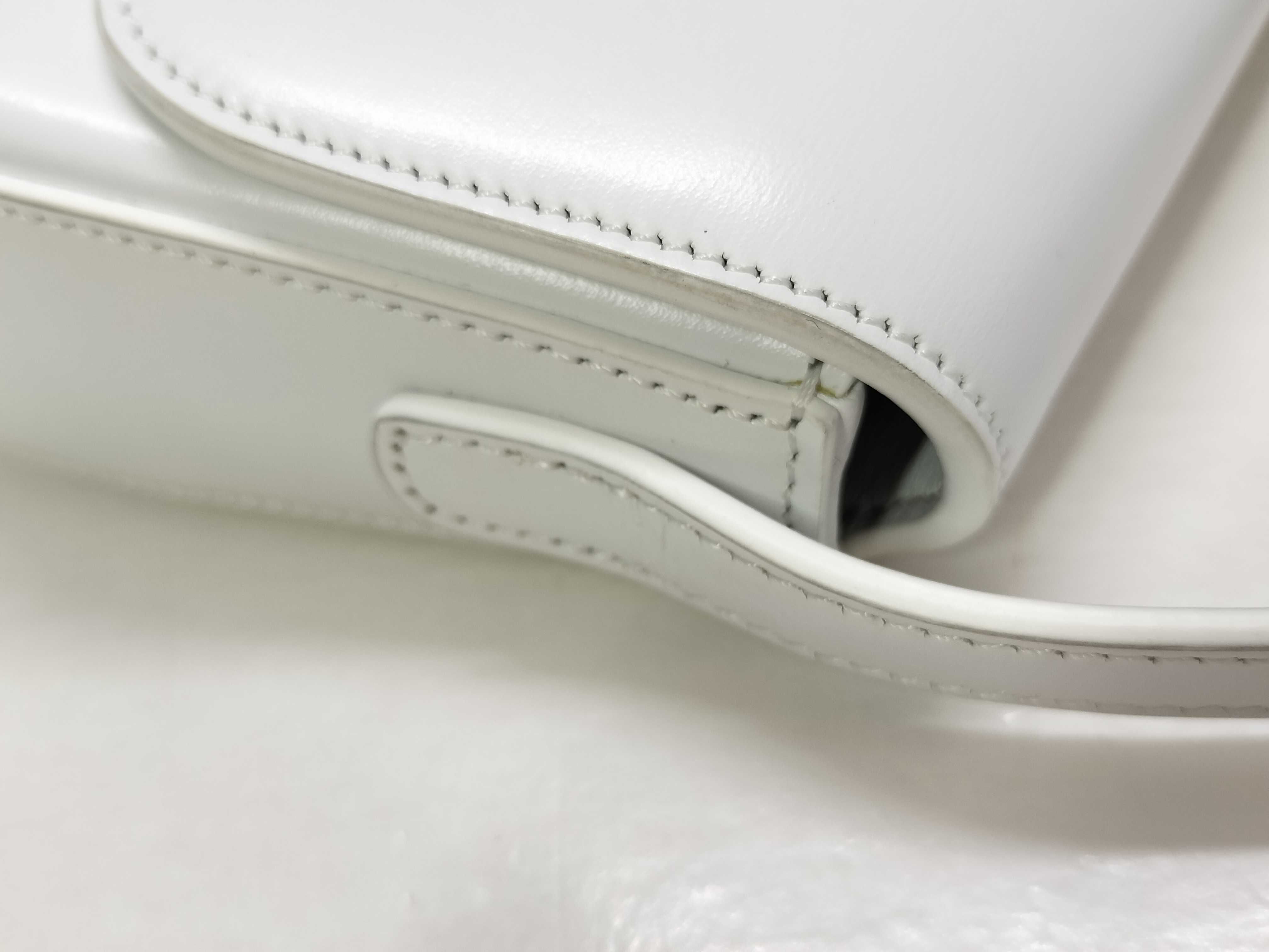 Triomphe One Shoulder Bag (White) — view 5