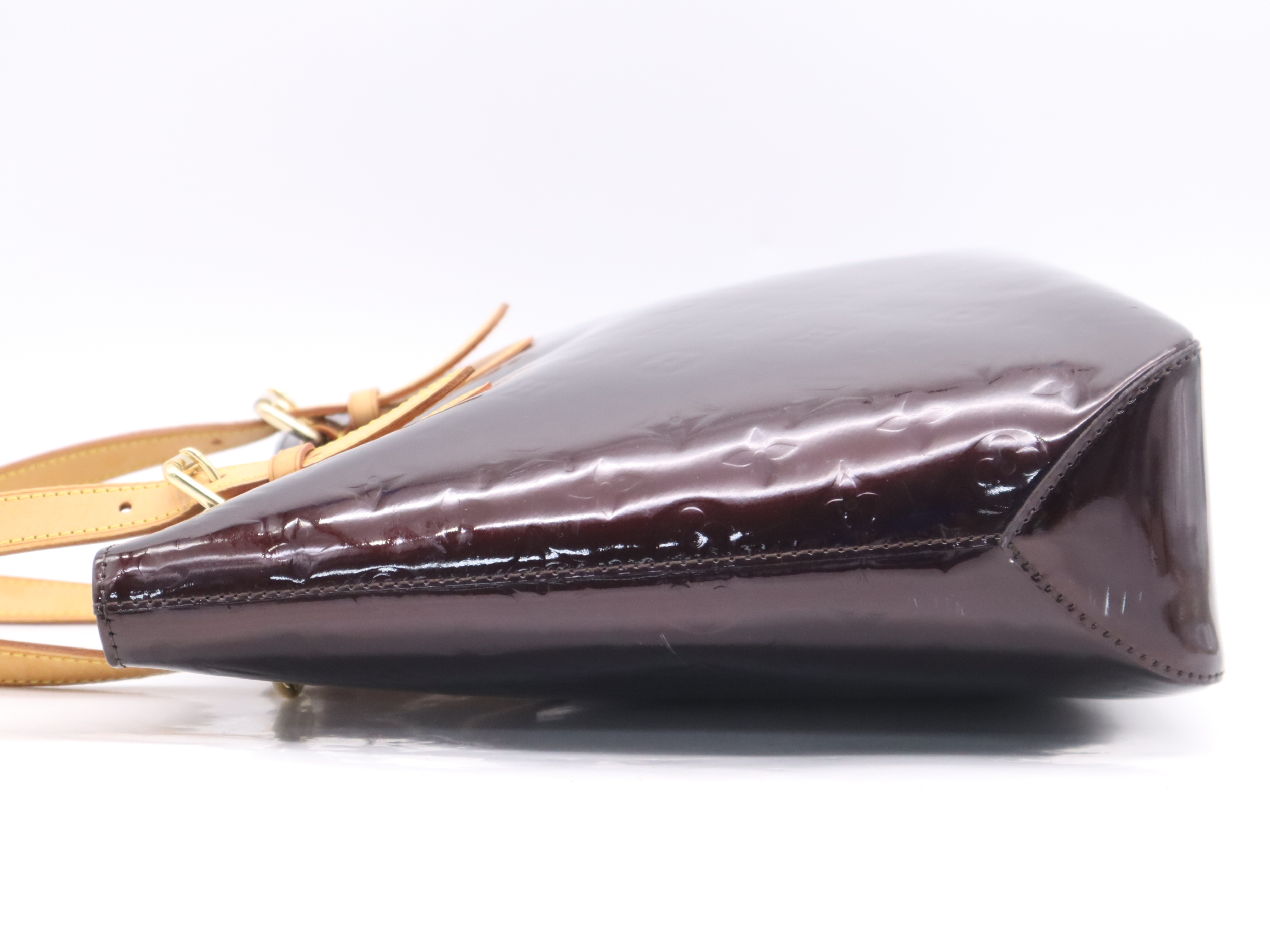 M91994 Monogram Vernis Brentwood Amarante Tote Bag — view 3
