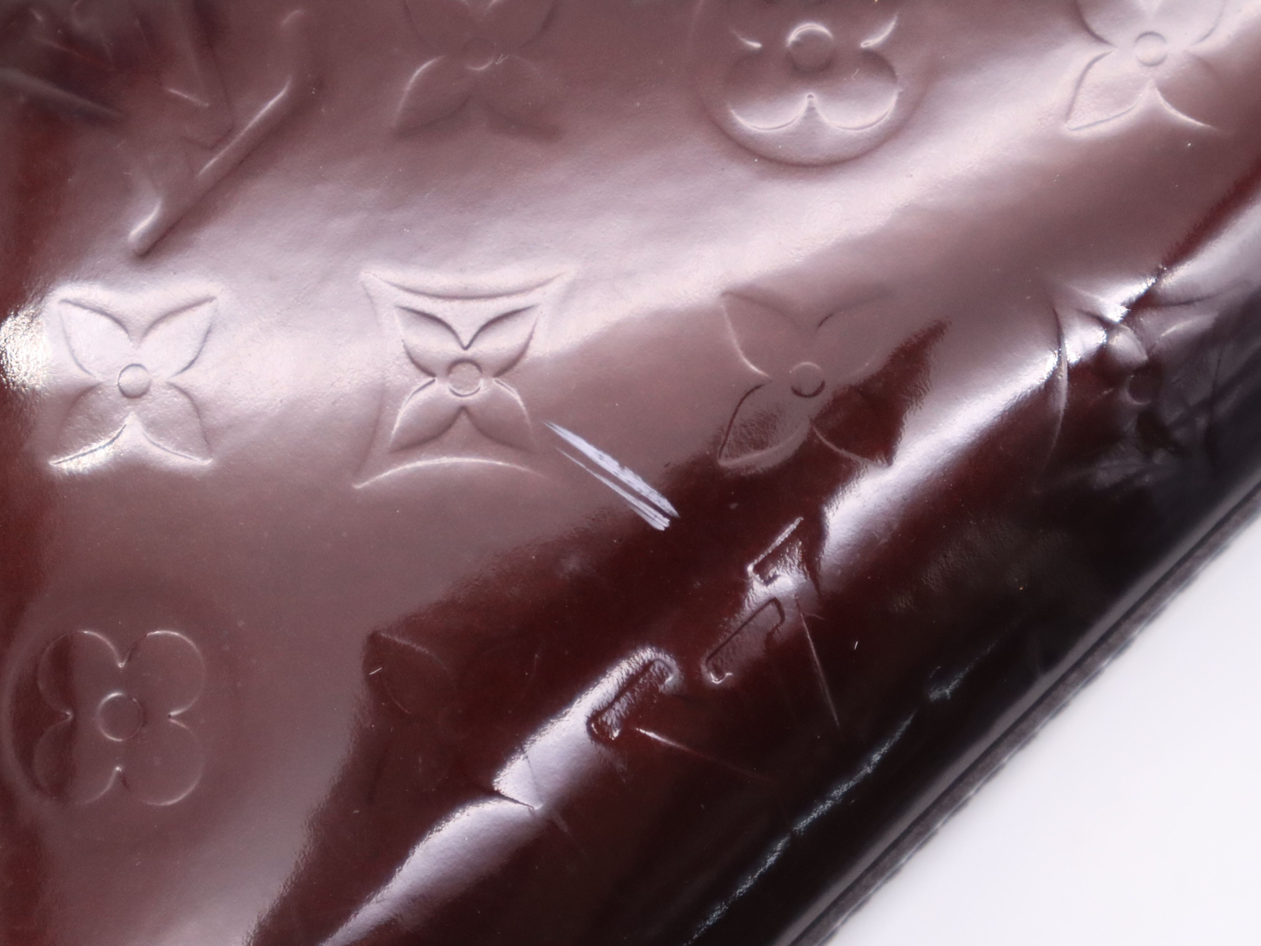 M91994 Monogram Vernis Brentwood Amarante Tote Bag — view 9