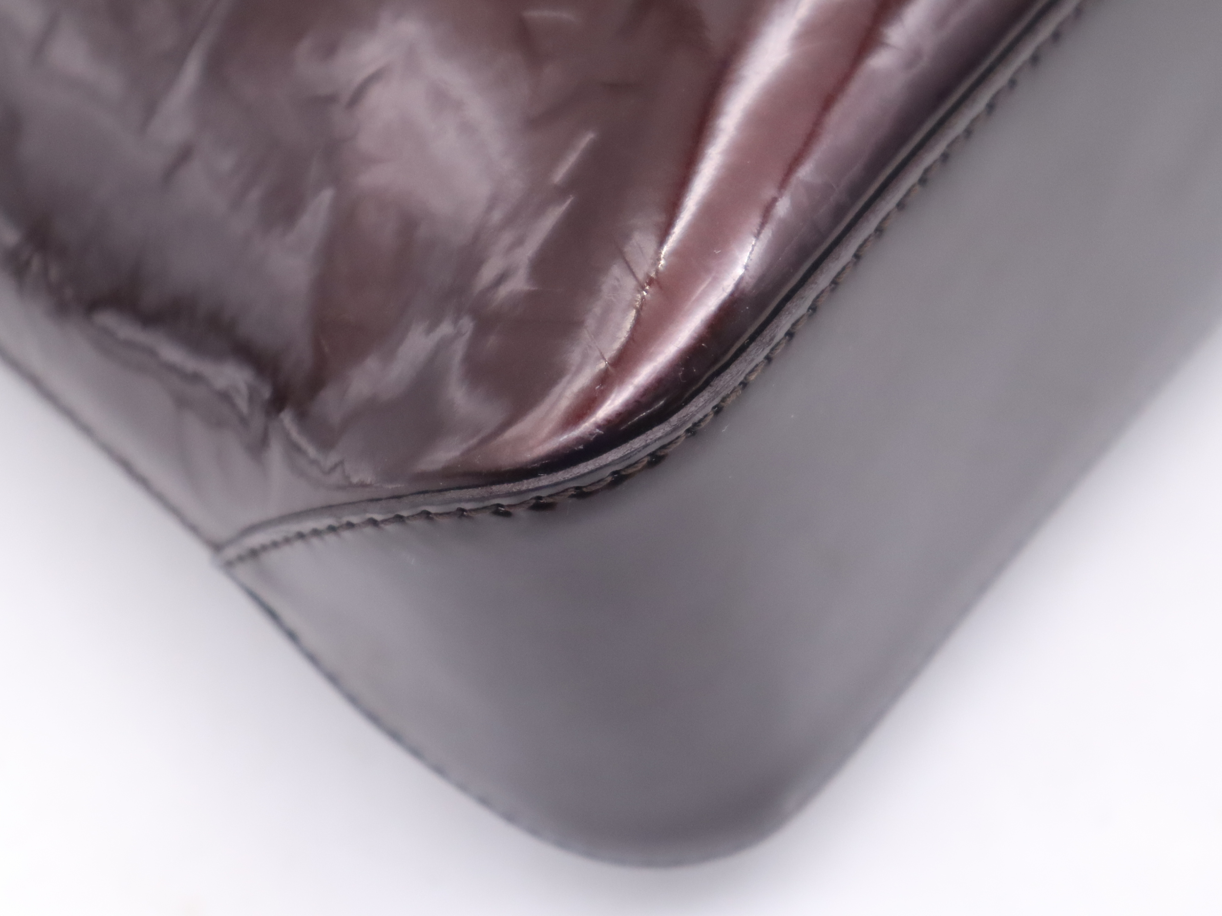 M91994 Monogram Vernis Brentwood Amarante Tote Bag — view 10