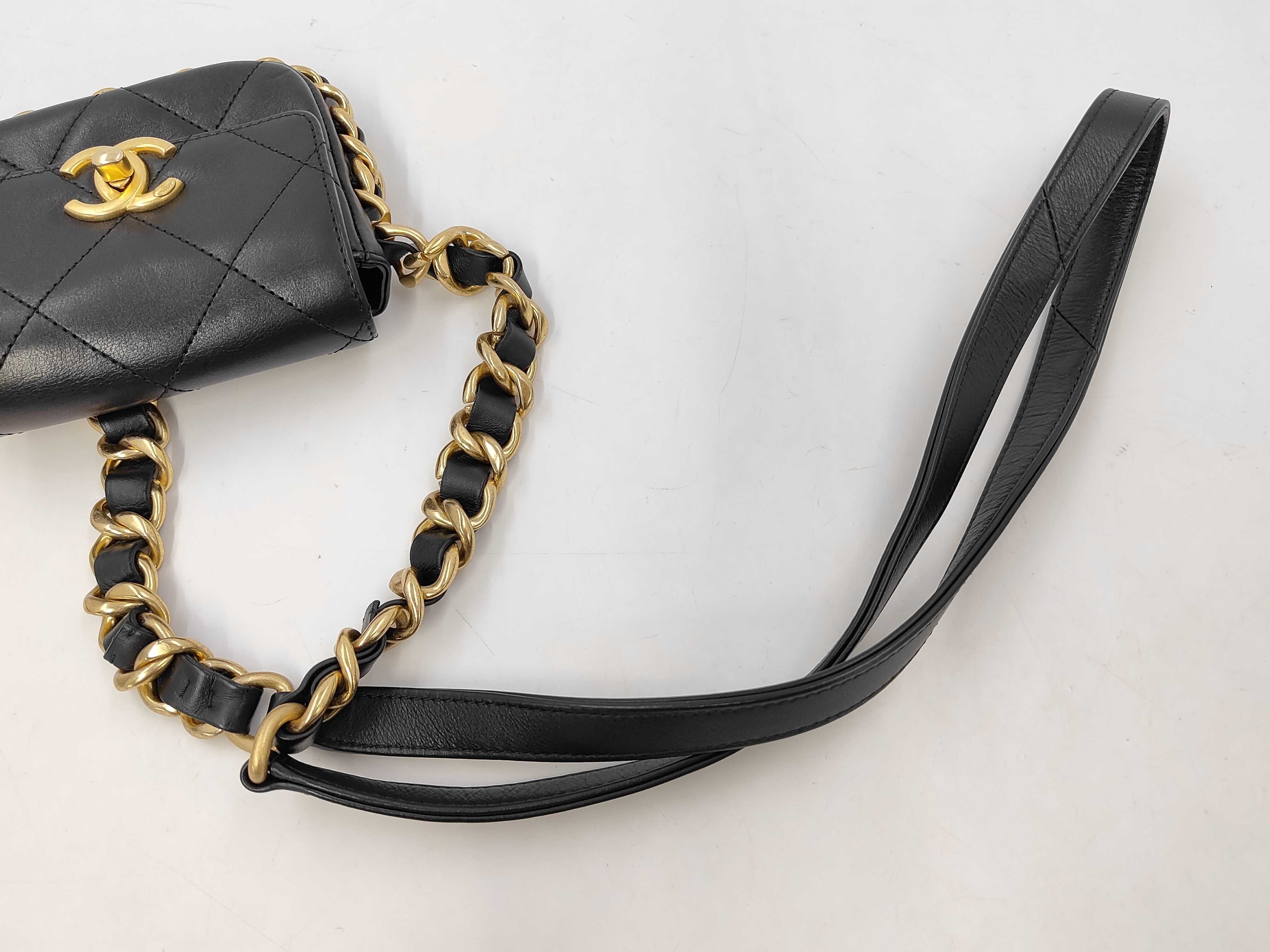 AS2833 Matelassé Chain Shoulder Bag — view 5