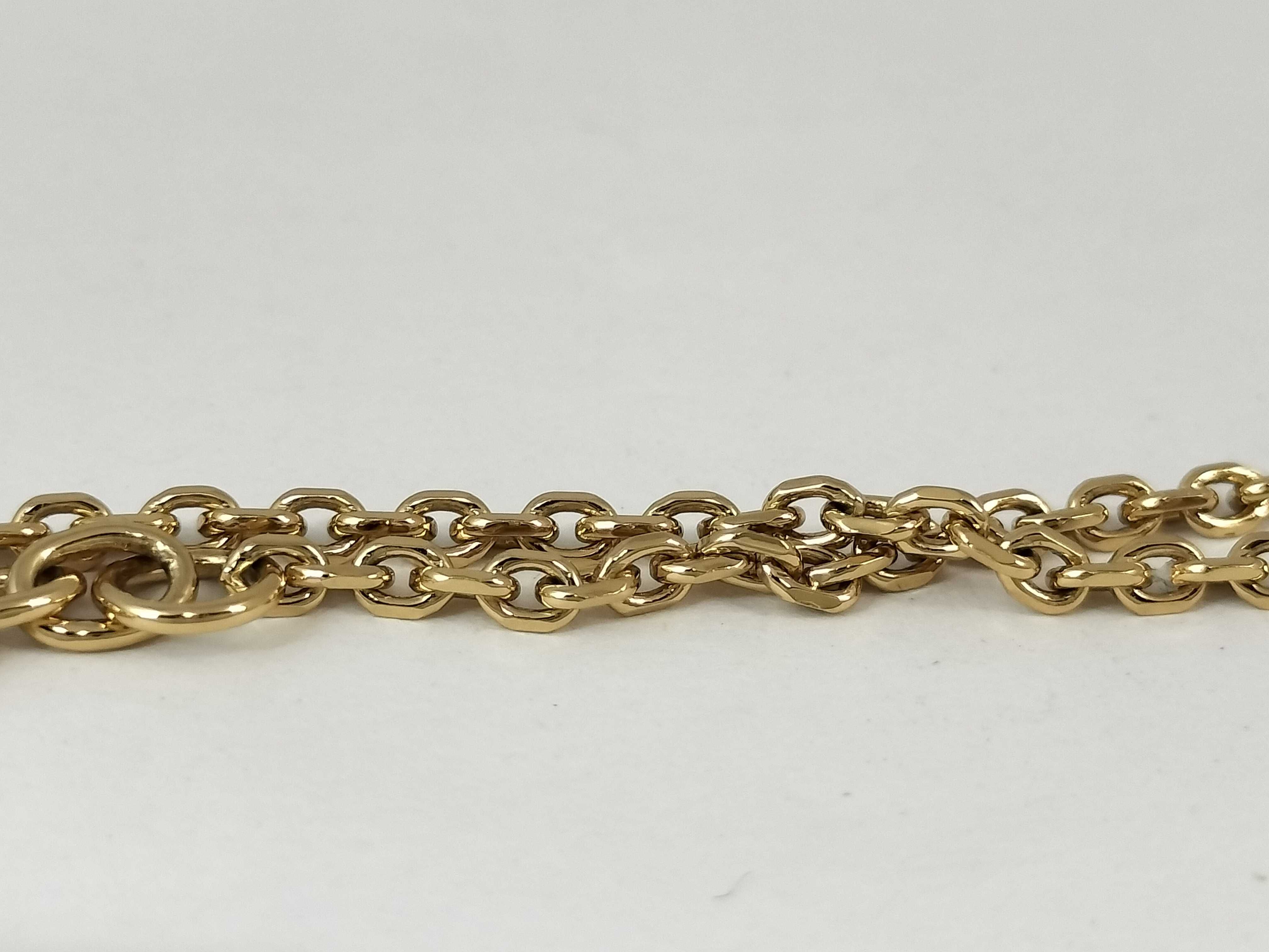 bracelet with rhinestones, comes with box, gold color, bracelet/bangle. — view 7