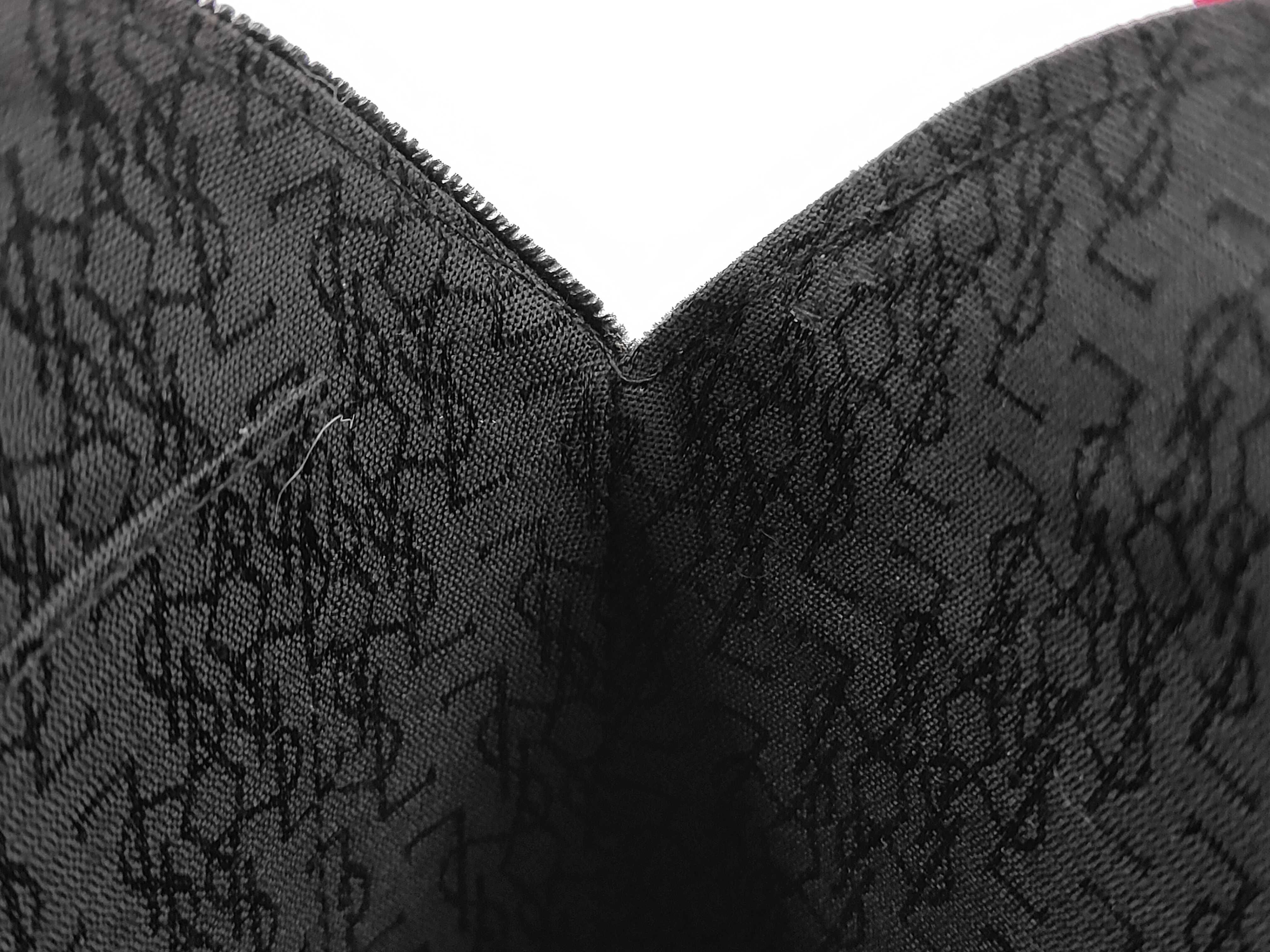 velour shoulder bag with logo hardware — view 8