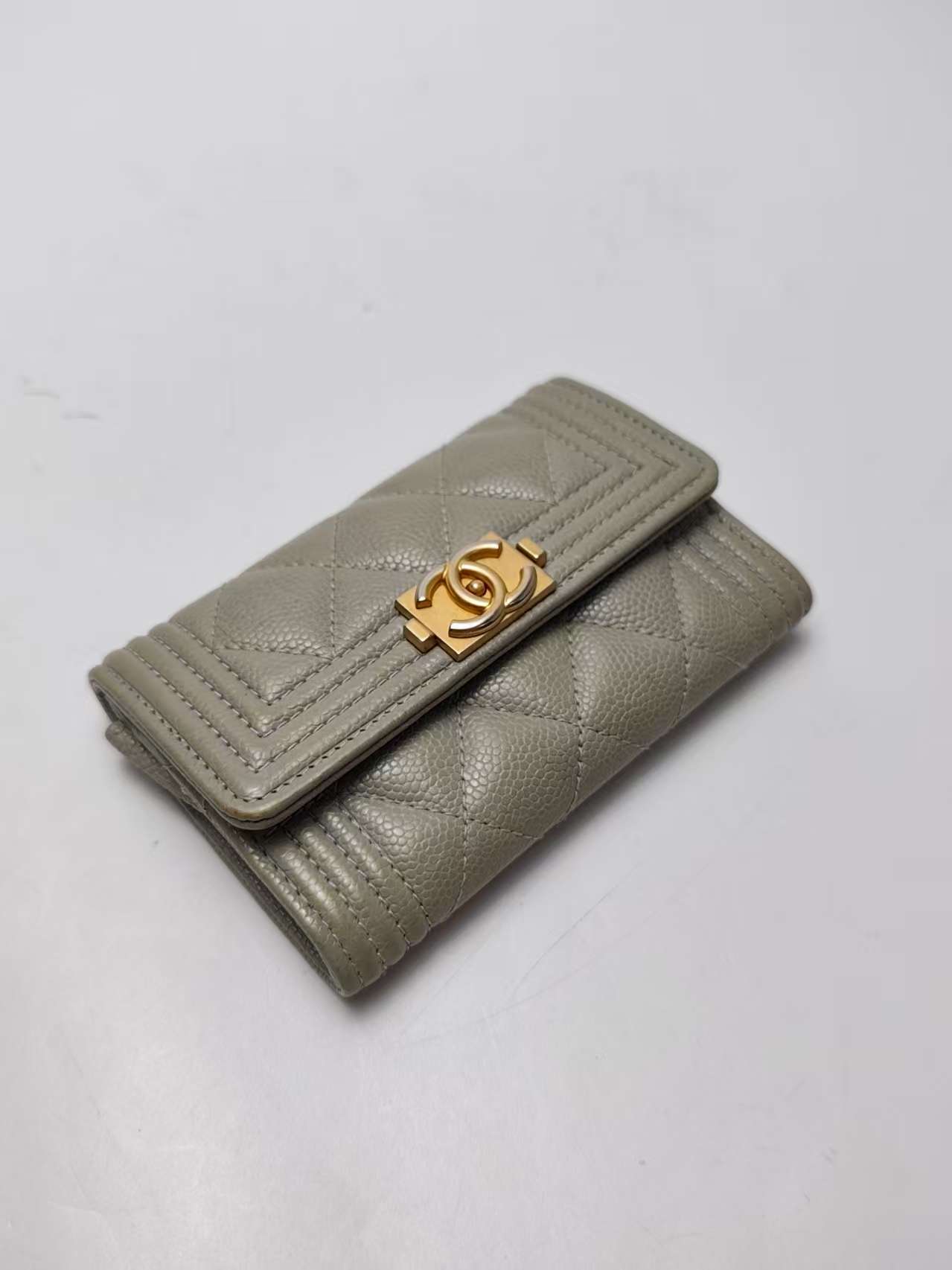 【*Shipped from: China*】CHANEL Boy Leather No.25 Wallet — view 4