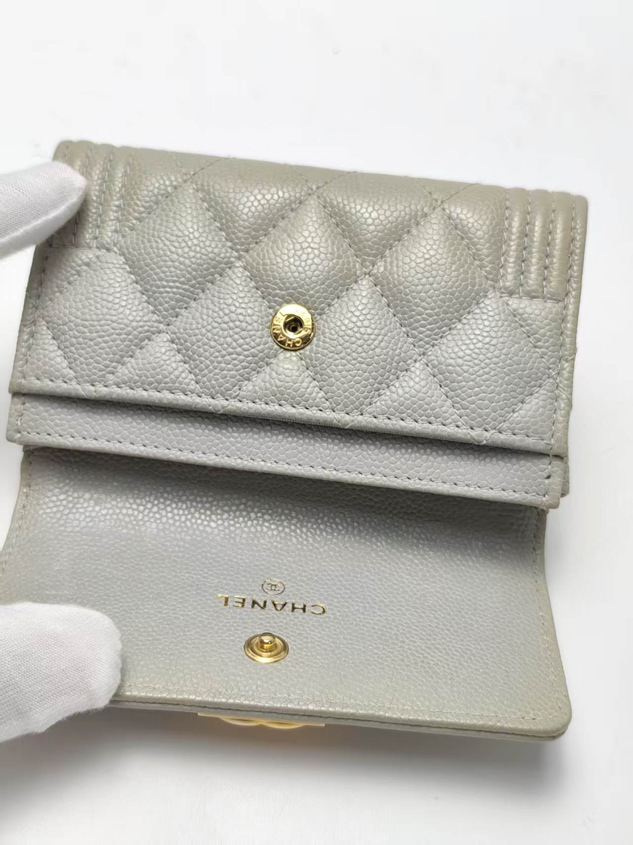 【*Shipped from: China*】CHANEL Boy Leather No.25 Wallet — view 9