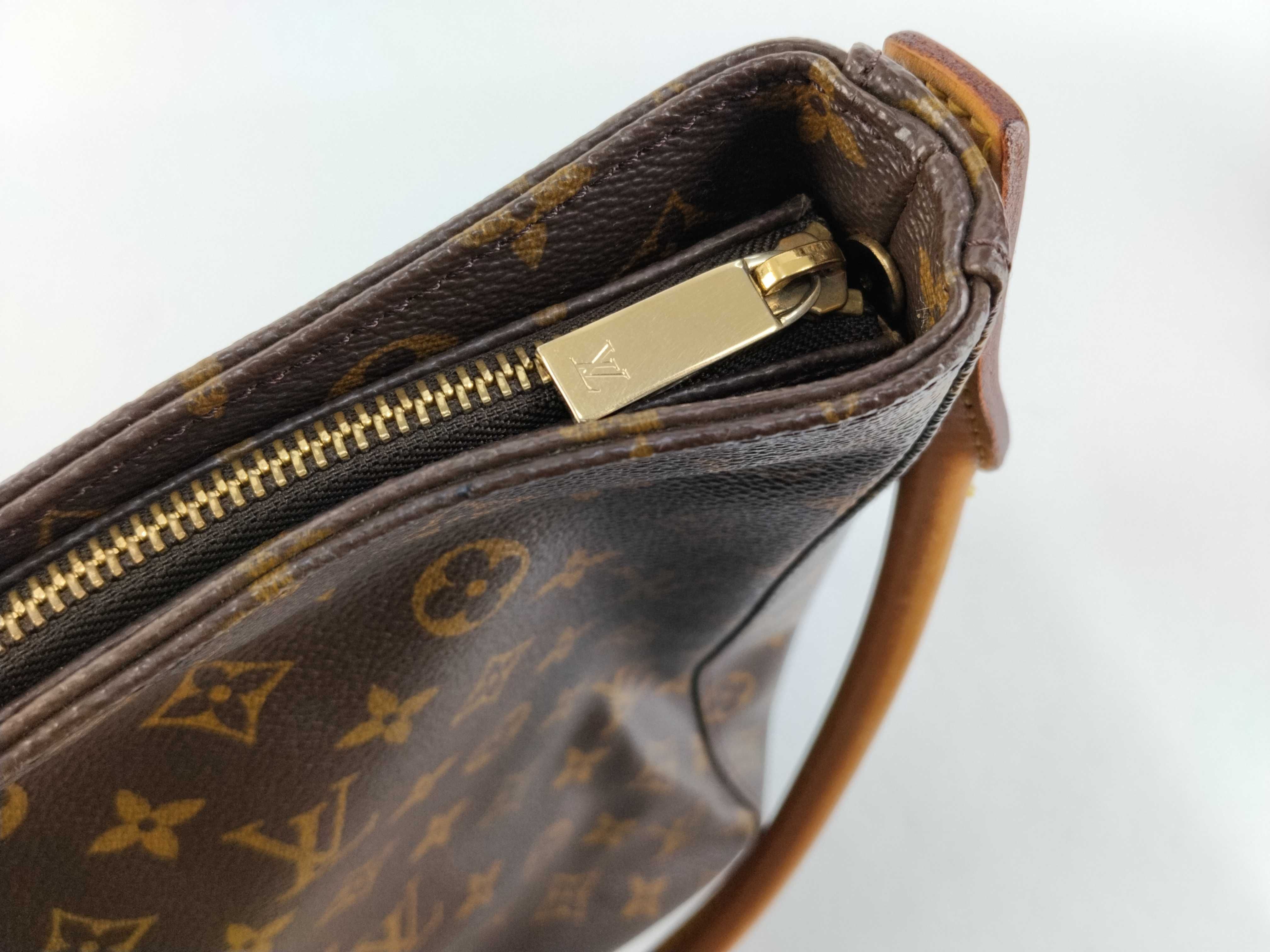 Monogram Louis Vuitton Looping Monogram One Shoulder Bag — view 8