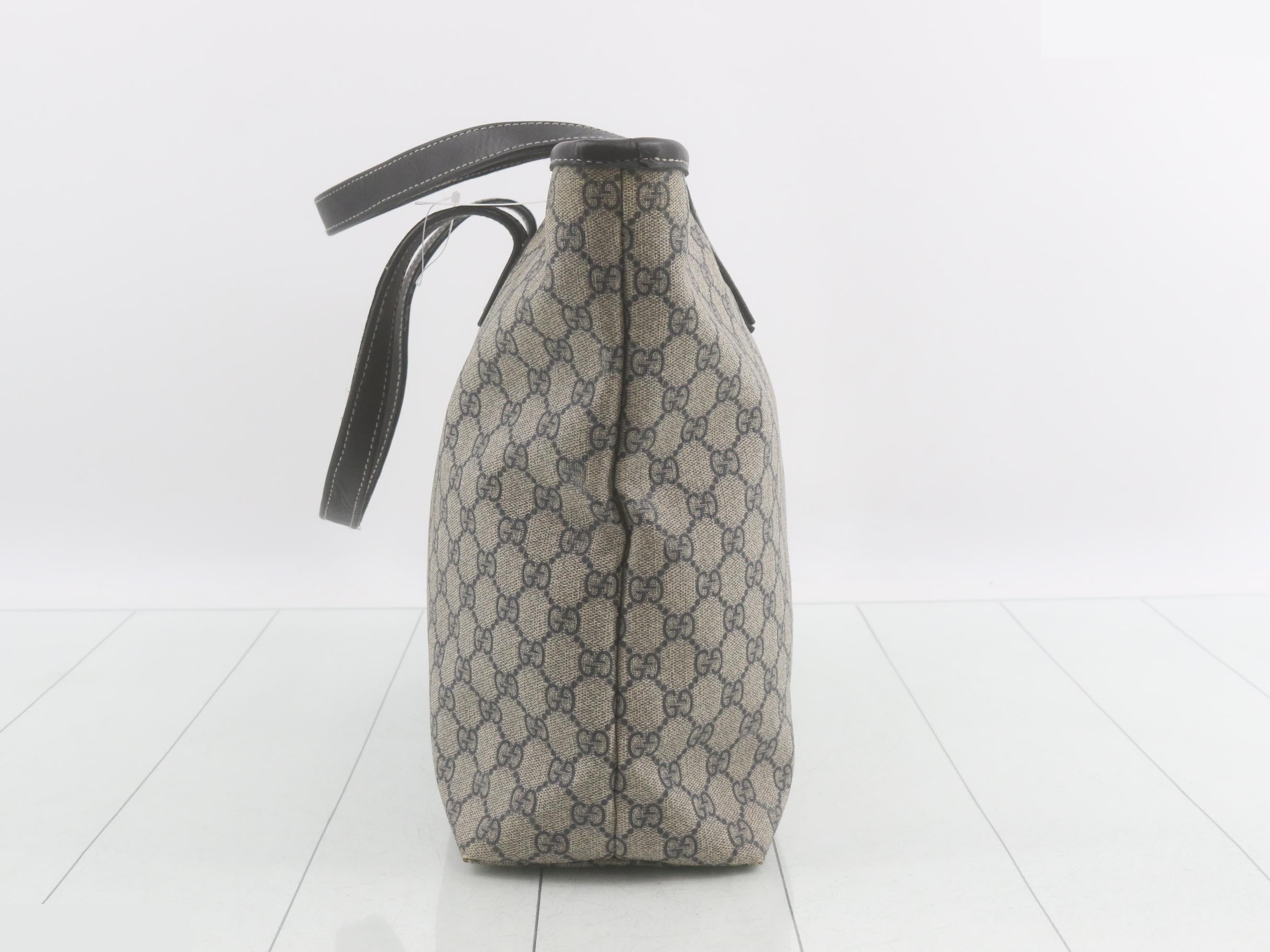 GG Supreme tote bag, navy — view 3