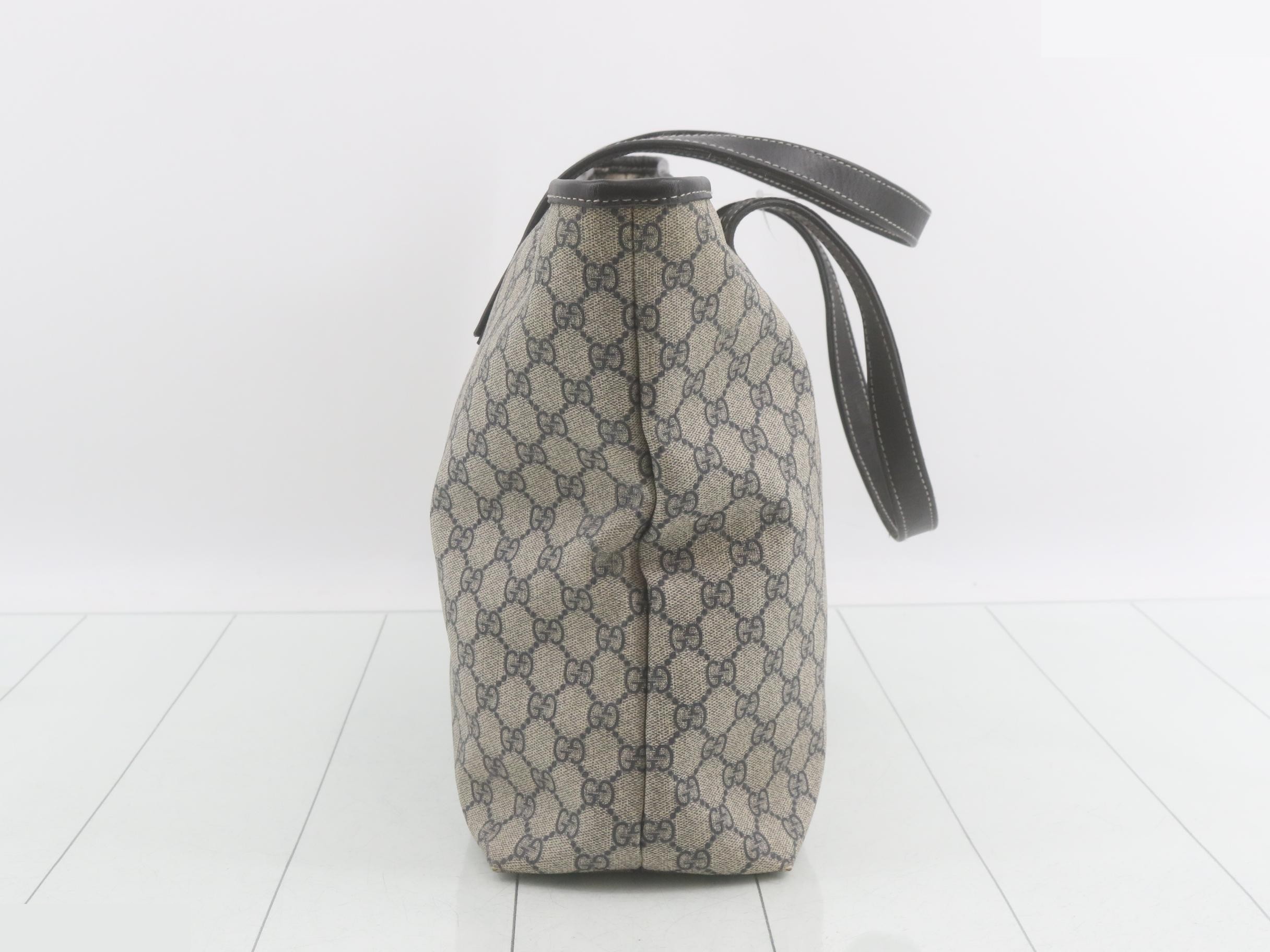 GG Supreme tote bag, navy — view 4
