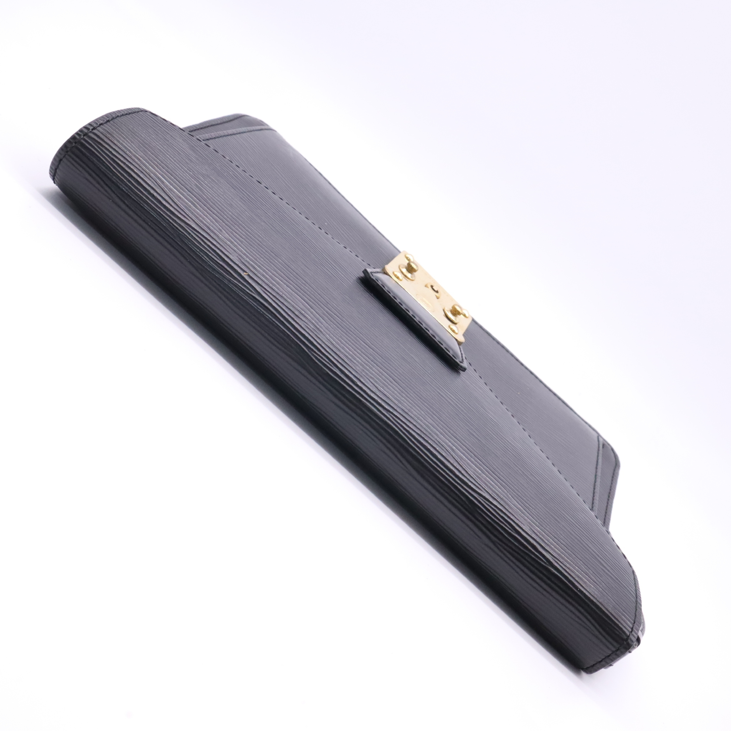 M52612 Epi Pochette Sellier Dragonne Noir Second Bag — view 6
