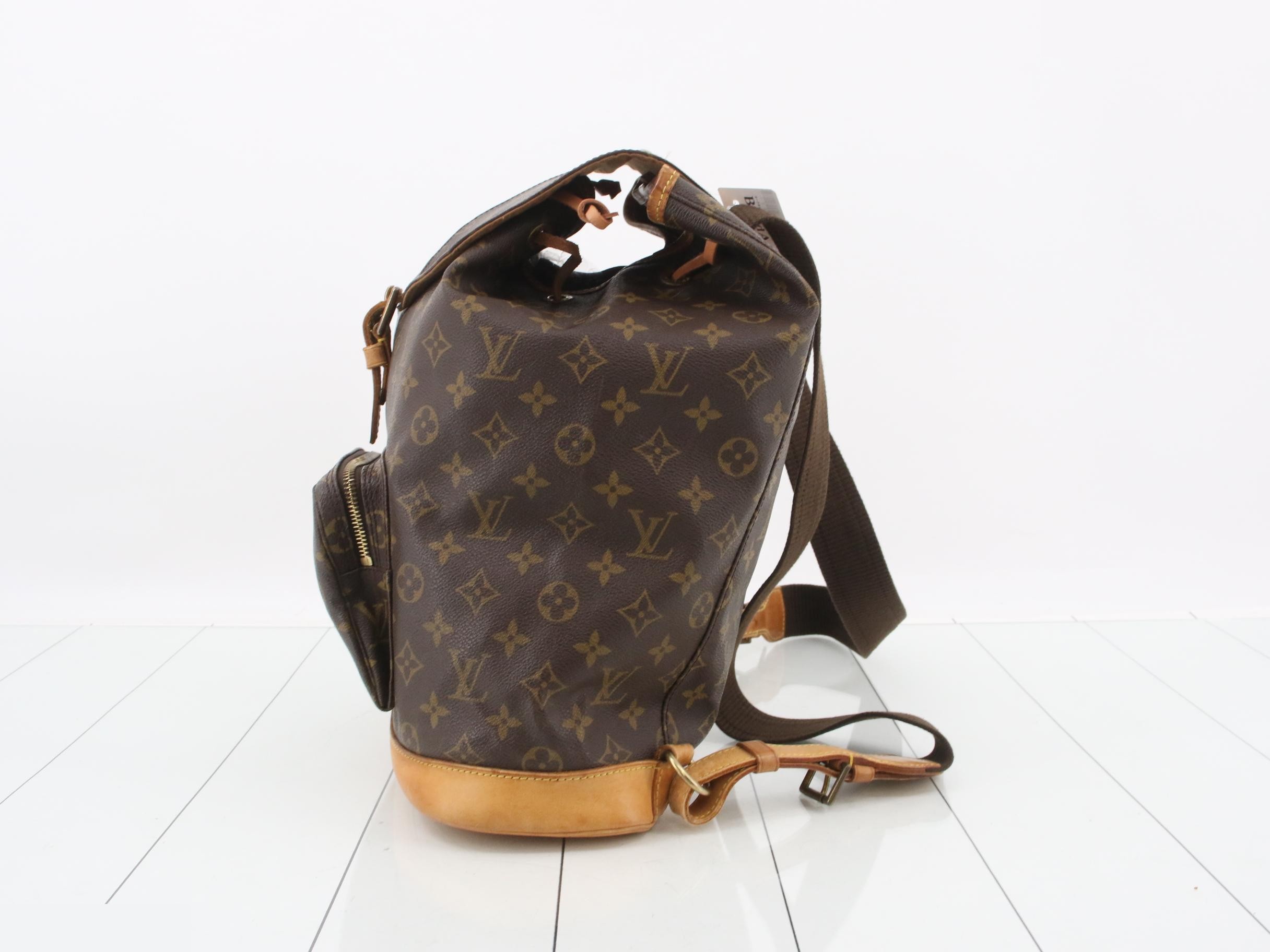 Monogram Montsouris GM Backpack — view 3