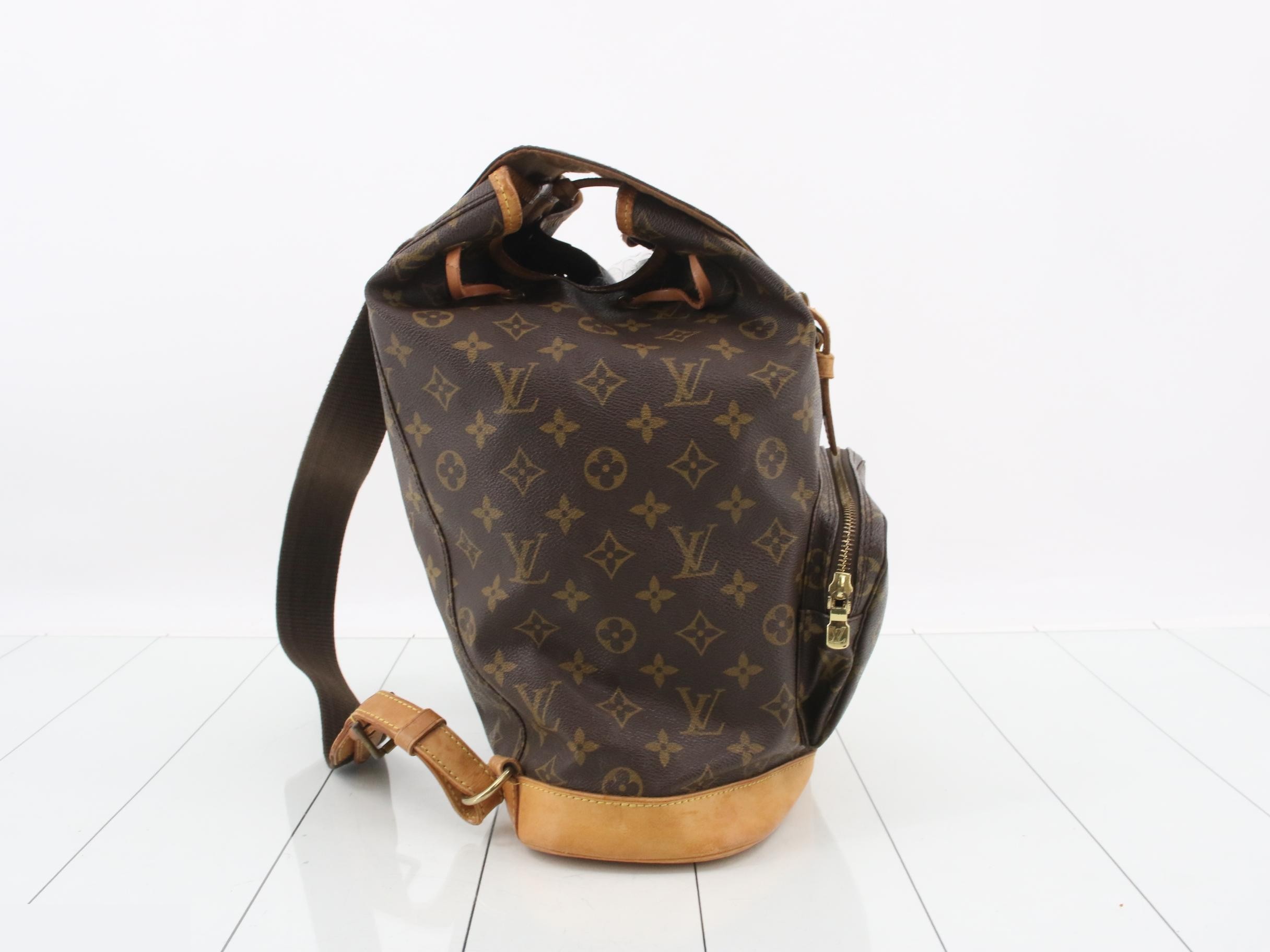 Monogram Montsouris GM Backpack — view 4
