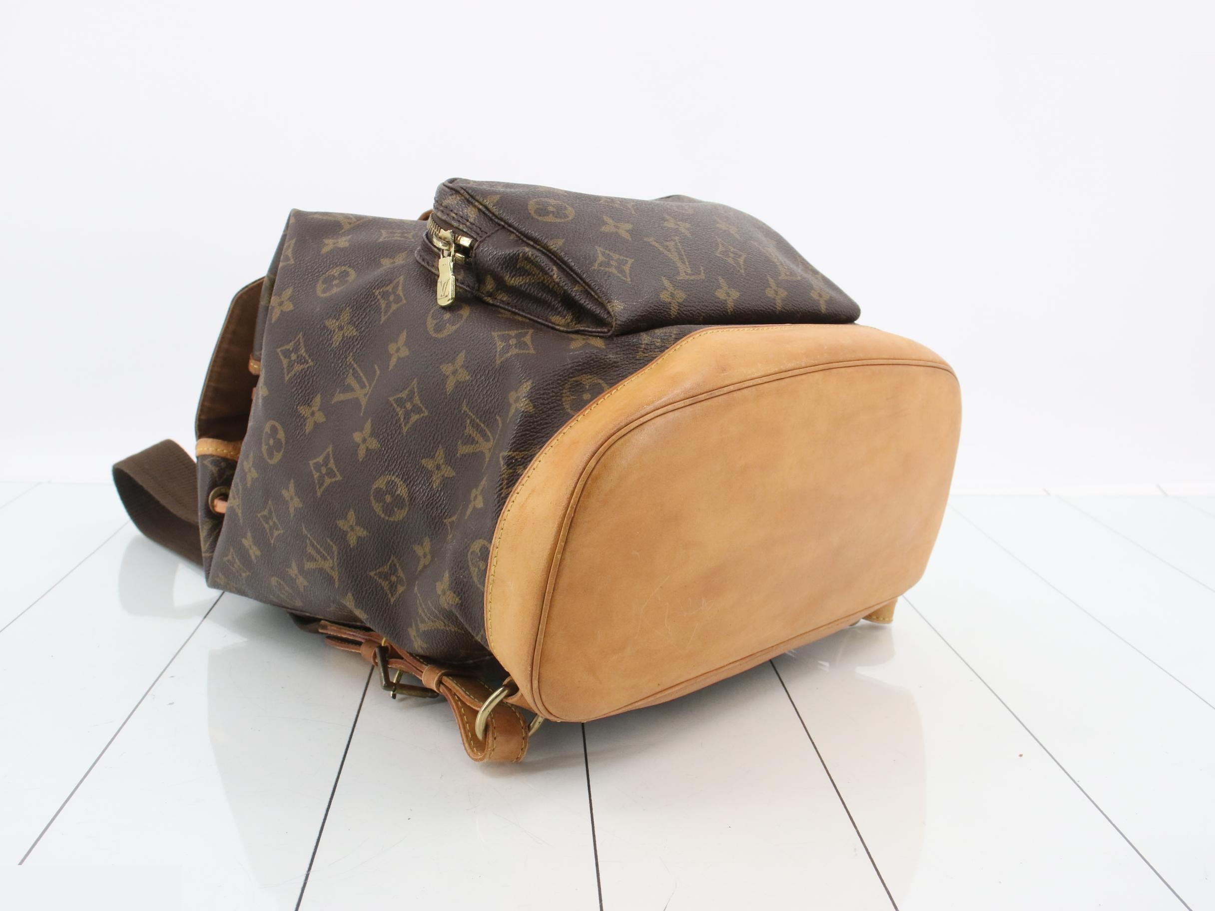 Monogram Montsouris GM Backpack — view 5