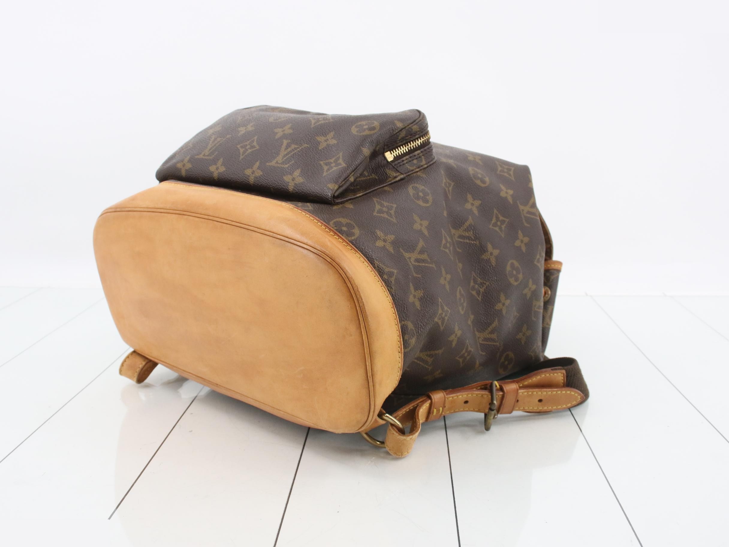 Monogram Montsouris GM Backpack — view 6