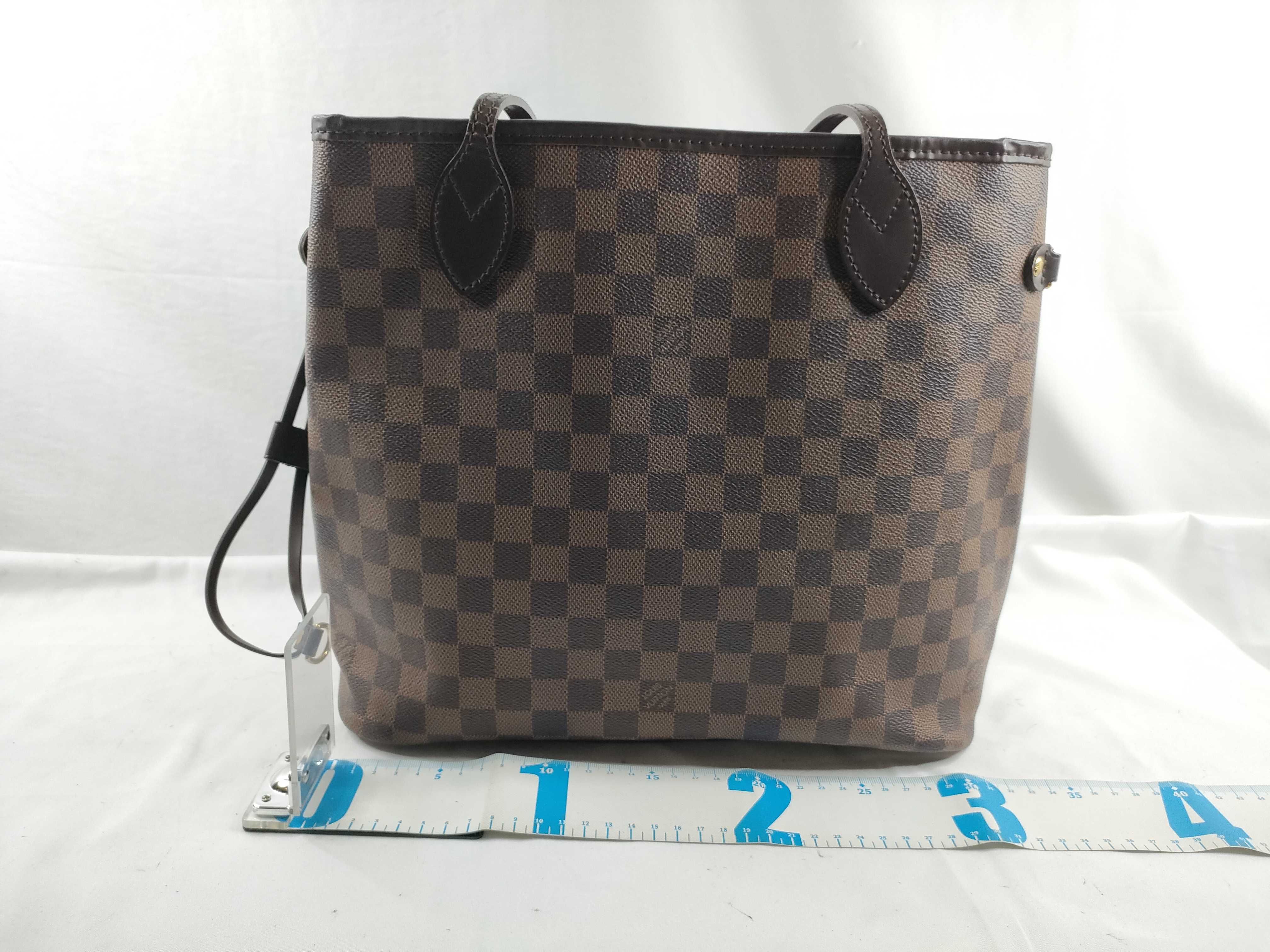 Damier Neverfull MM N41358 CA0140 Brown Tote Bag — view 2