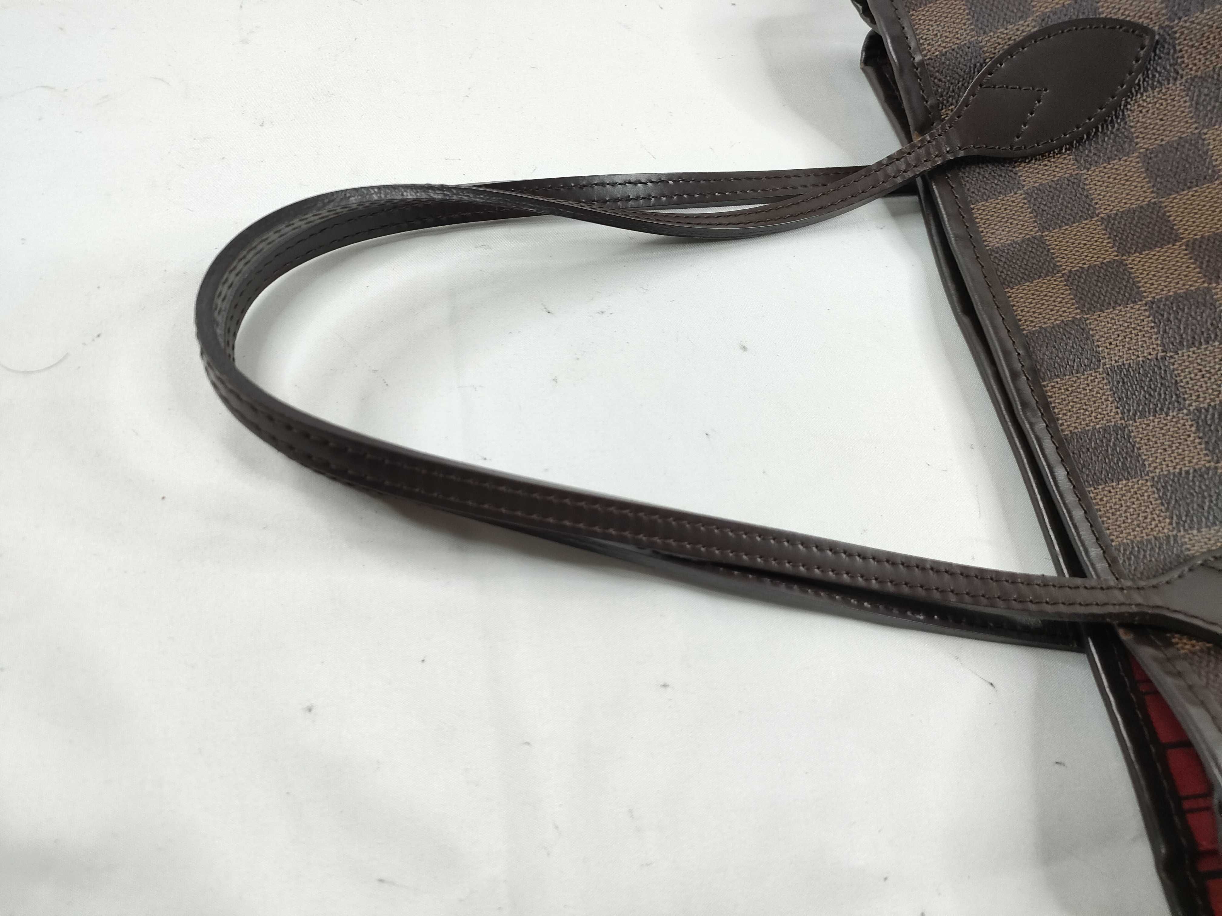 Damier Neverfull MM N41358 CA0140 Brown Tote Bag — view 6