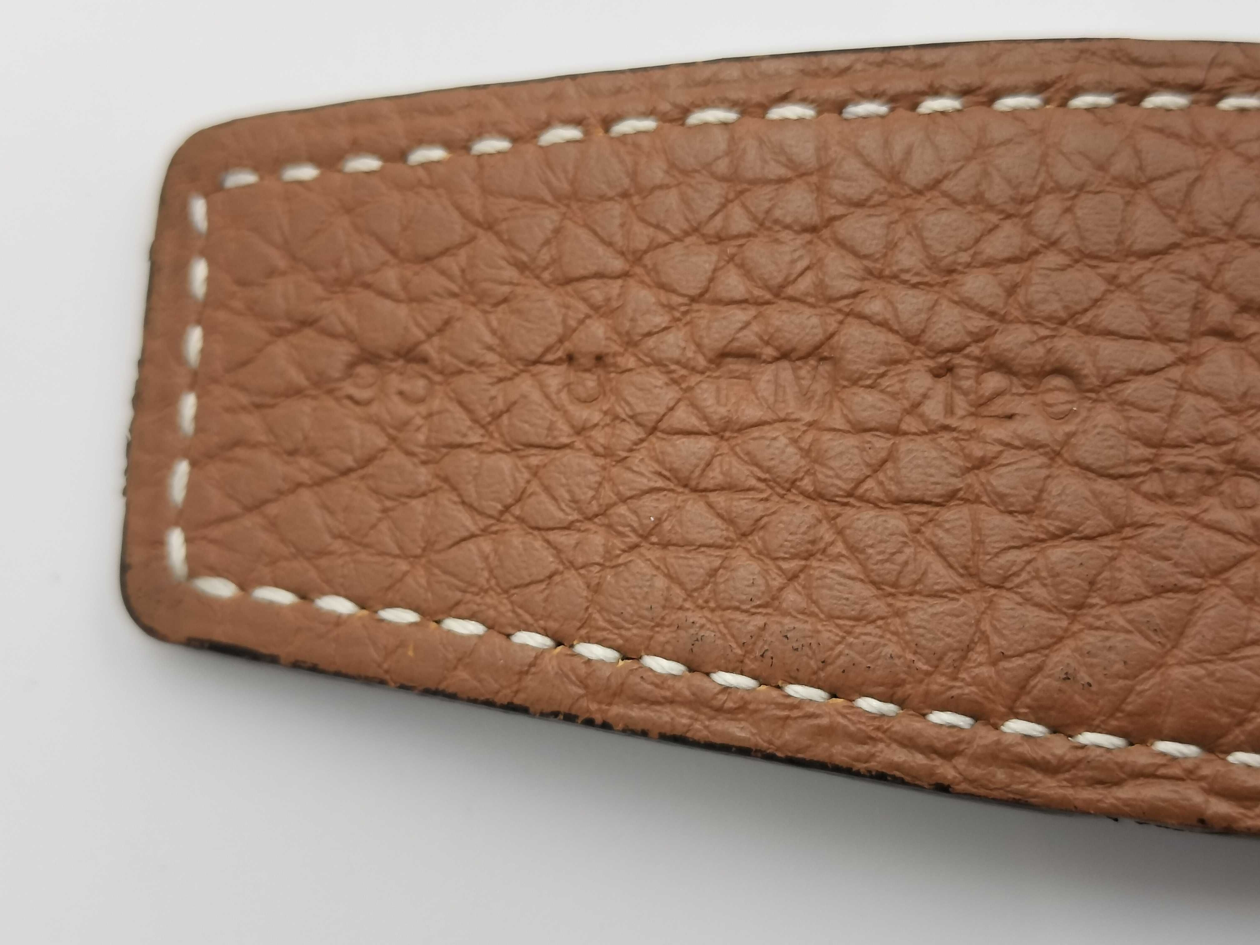 Double H d'Ancre U-stamped belt — view 8