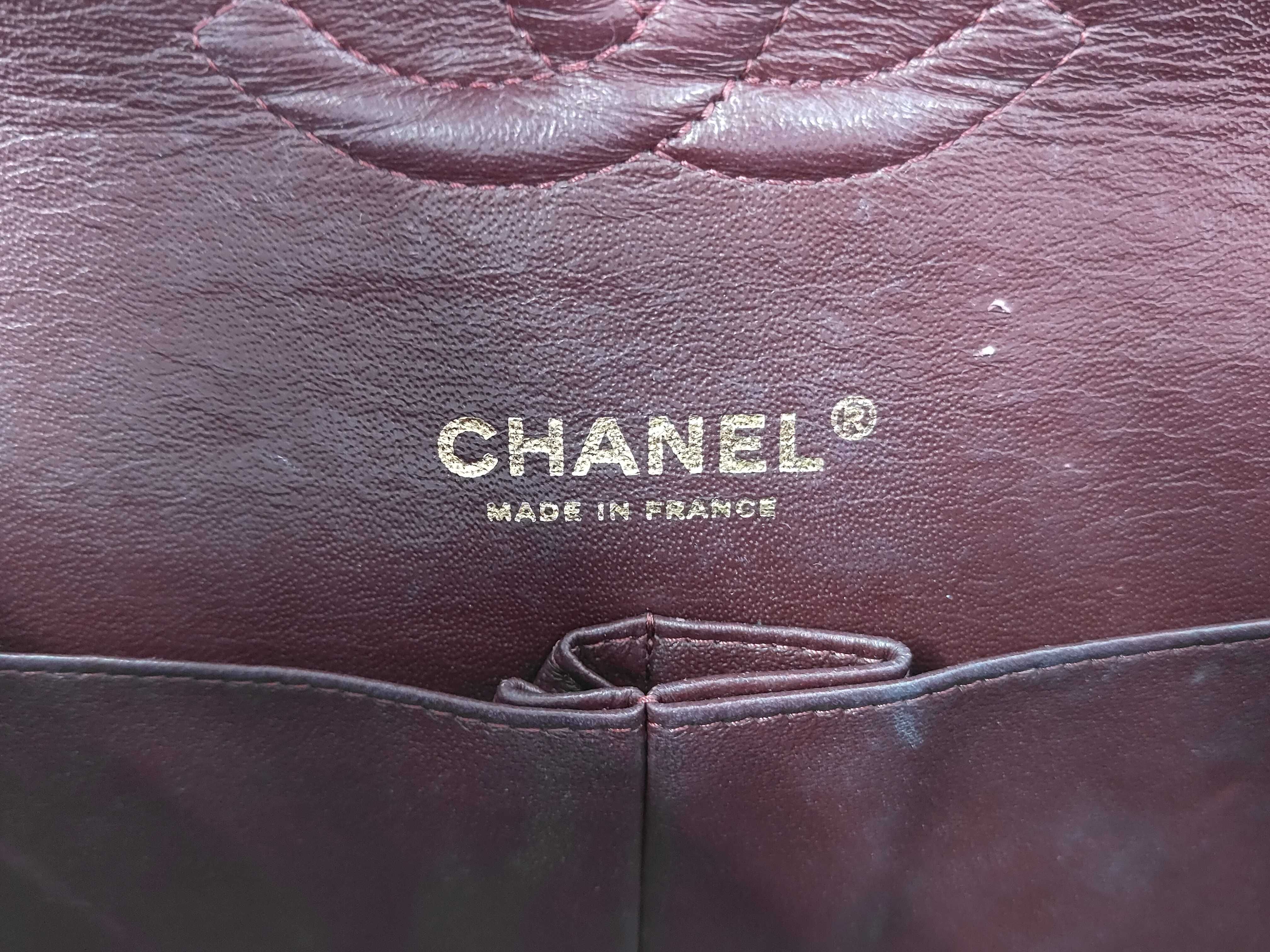 Matelassé Caviar Skin Double Flap Shoulder Bag (Serial Number 18) — view 10
