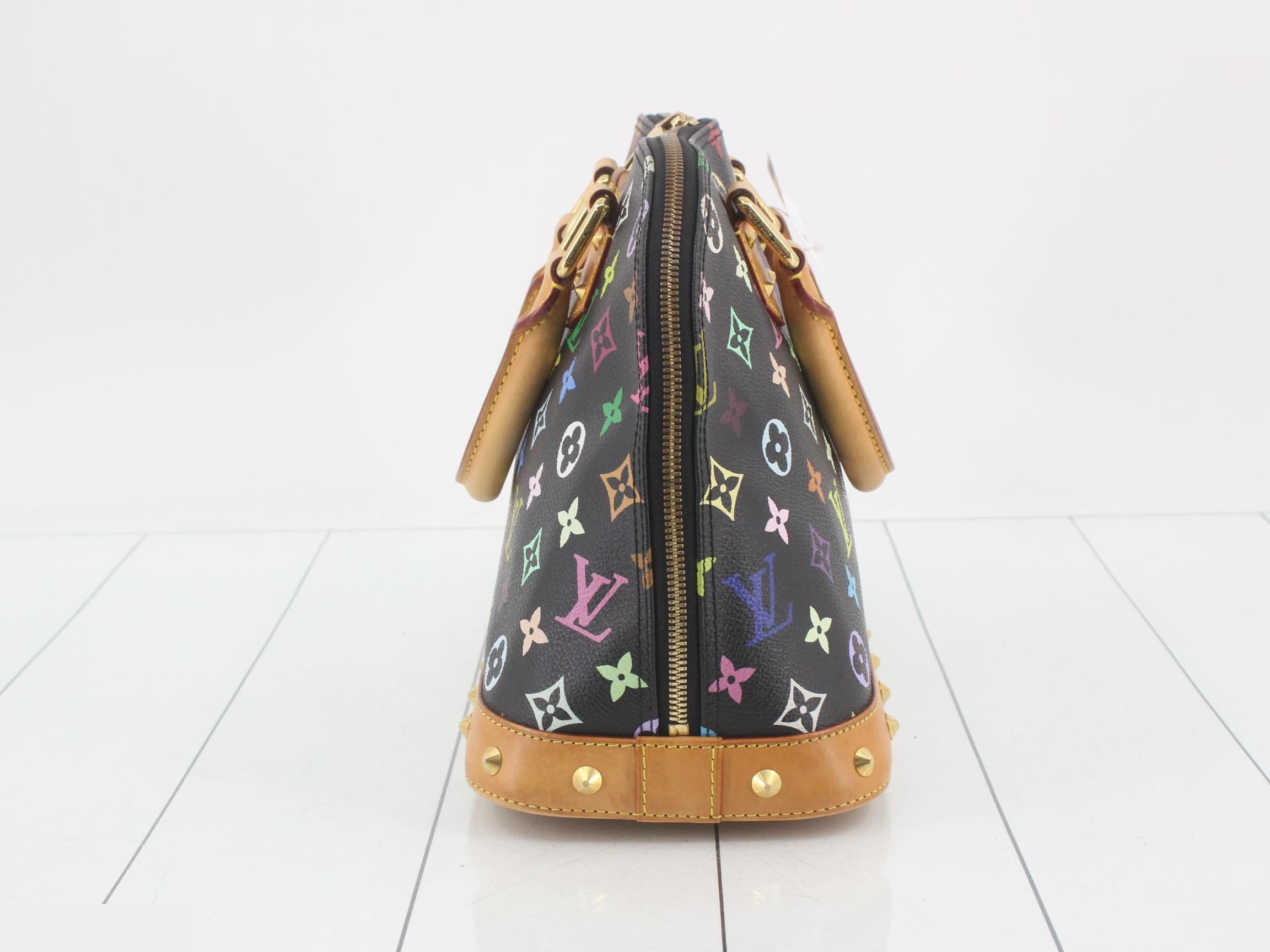 Alma Monogram Multicolor Handbag — view 3