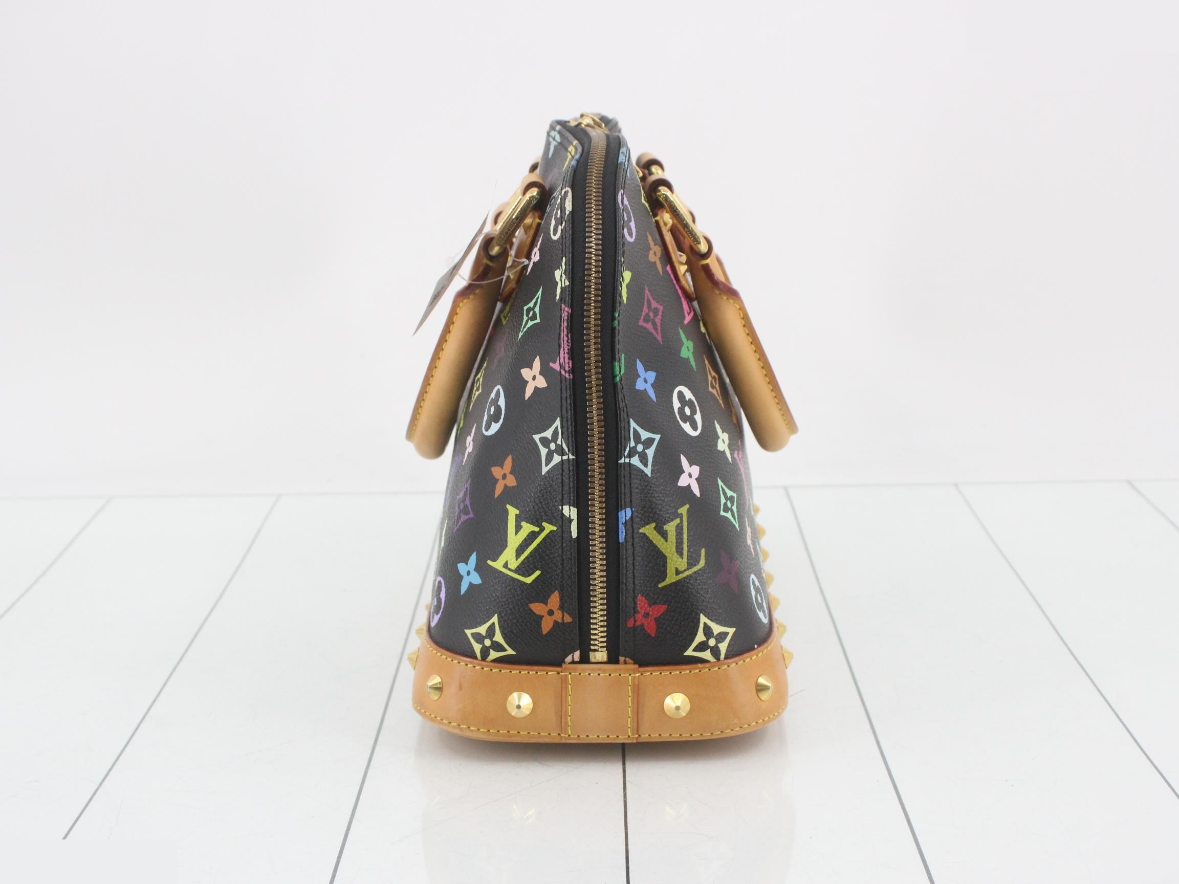 Alma Monogram Multicolor Handbag — view 4