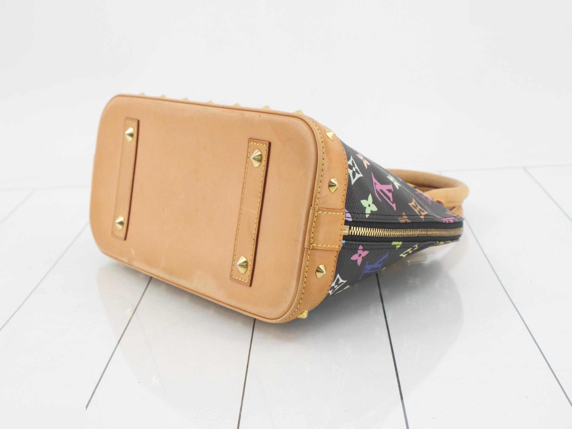 Alma Monogram Multicolor Handbag — view 6