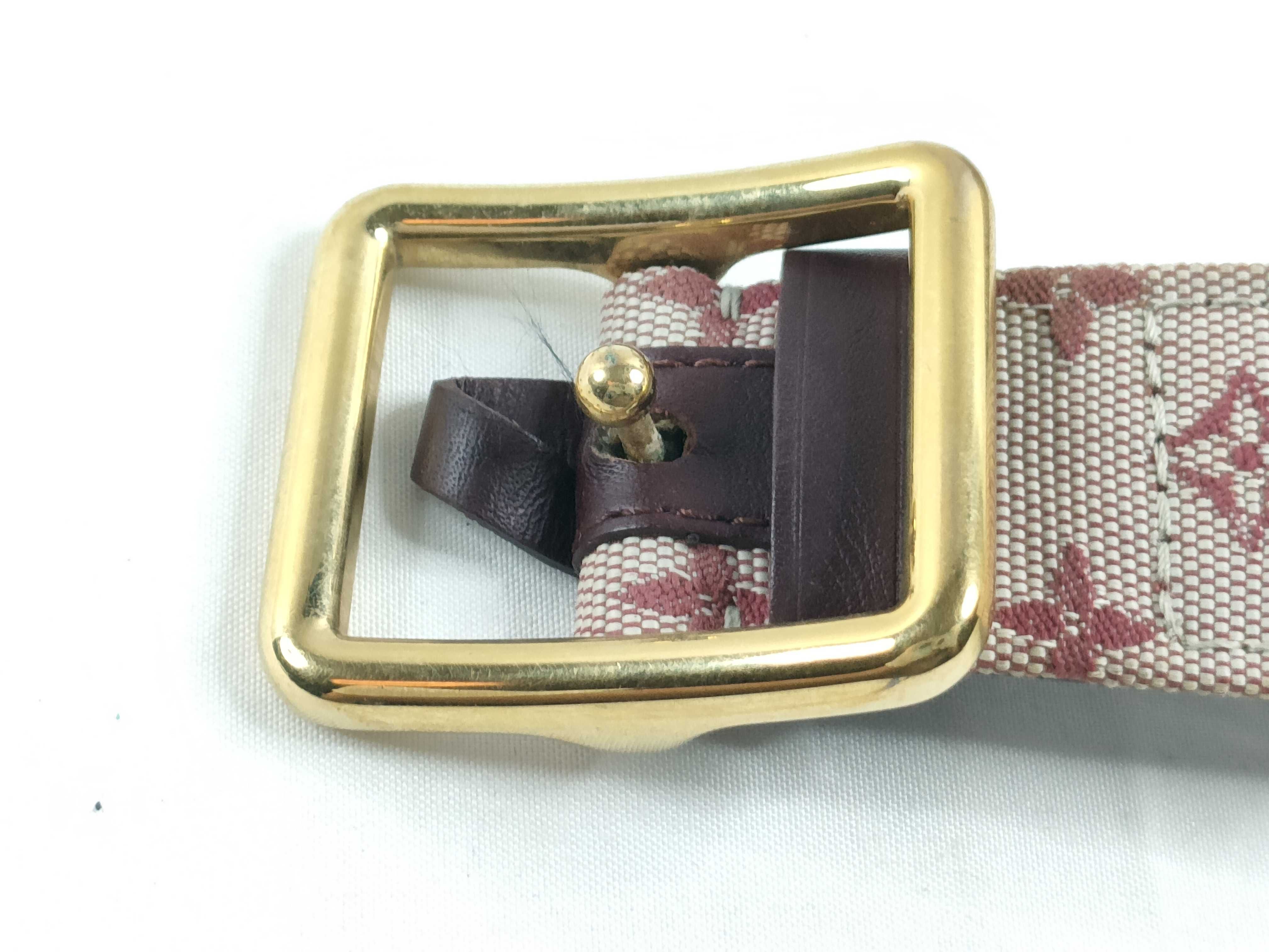 belt, Louis Vuitton Monogram belt — view 3
