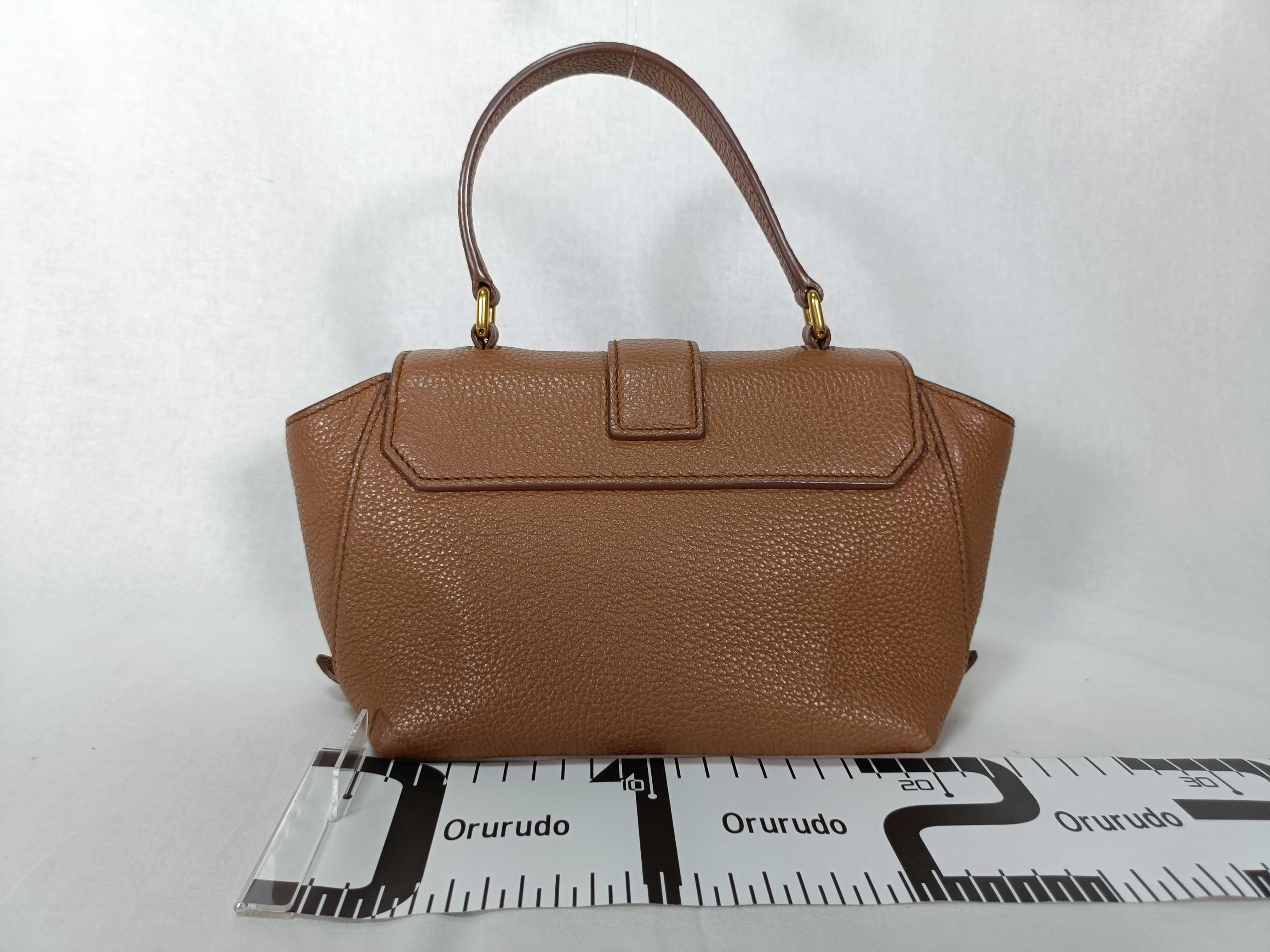 Leather Handbag, Brown Handbag — view 2