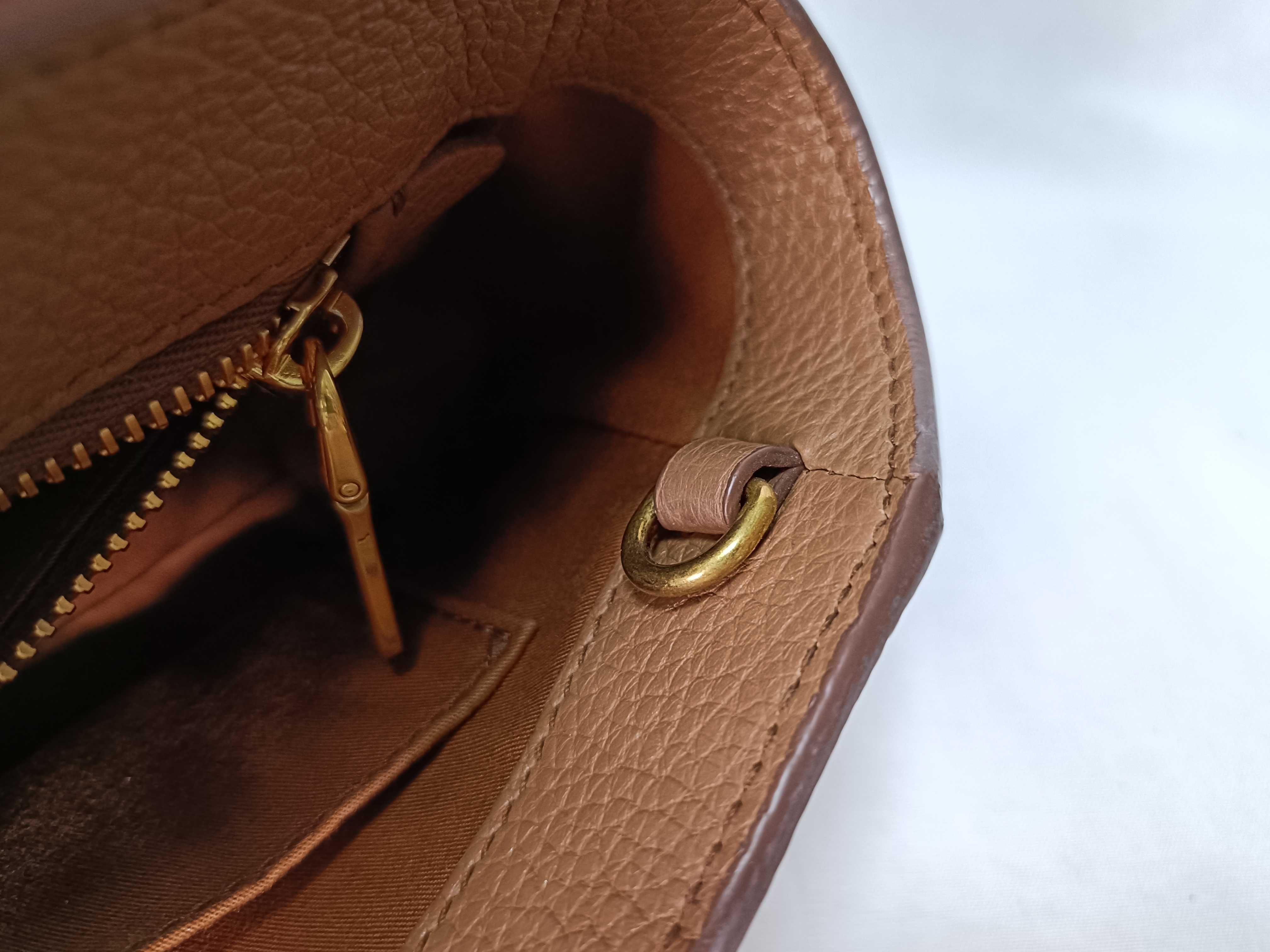 Leather Handbag, Brown Handbag — view 13