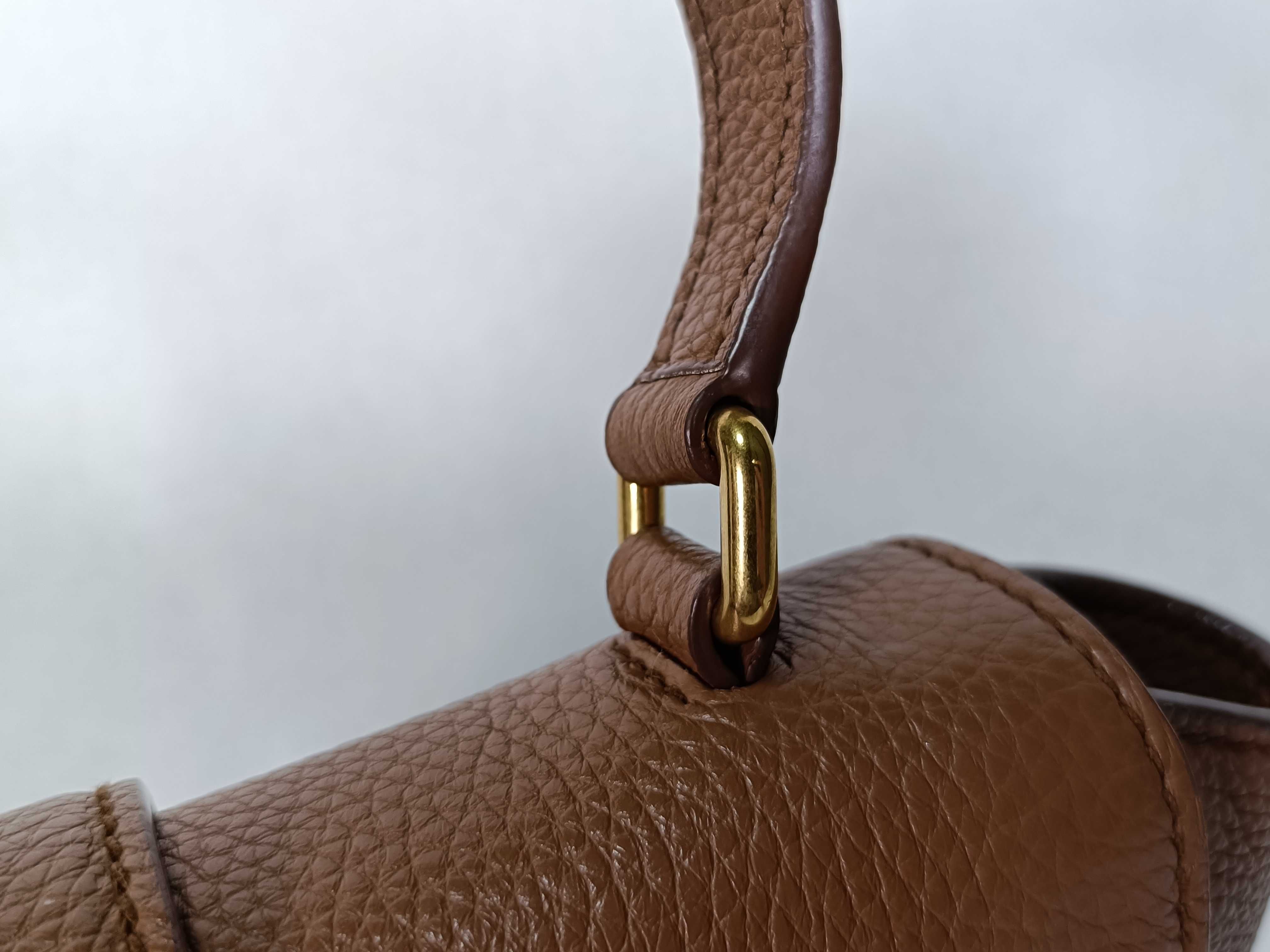 Leather Handbag, Brown Handbag — view 5