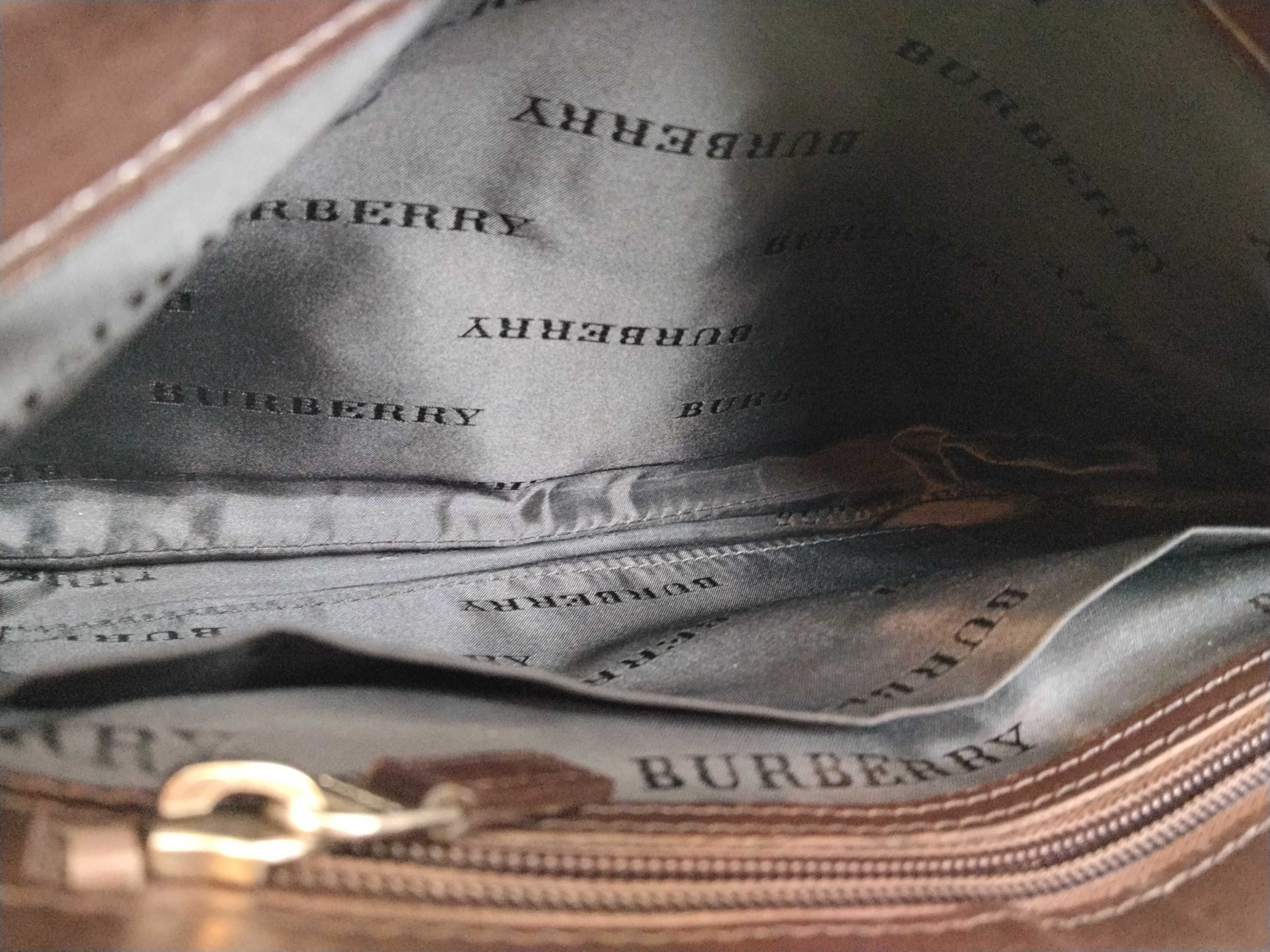 Nova Check Shoulder Bag, Beige/Brown, W29cm — view 9