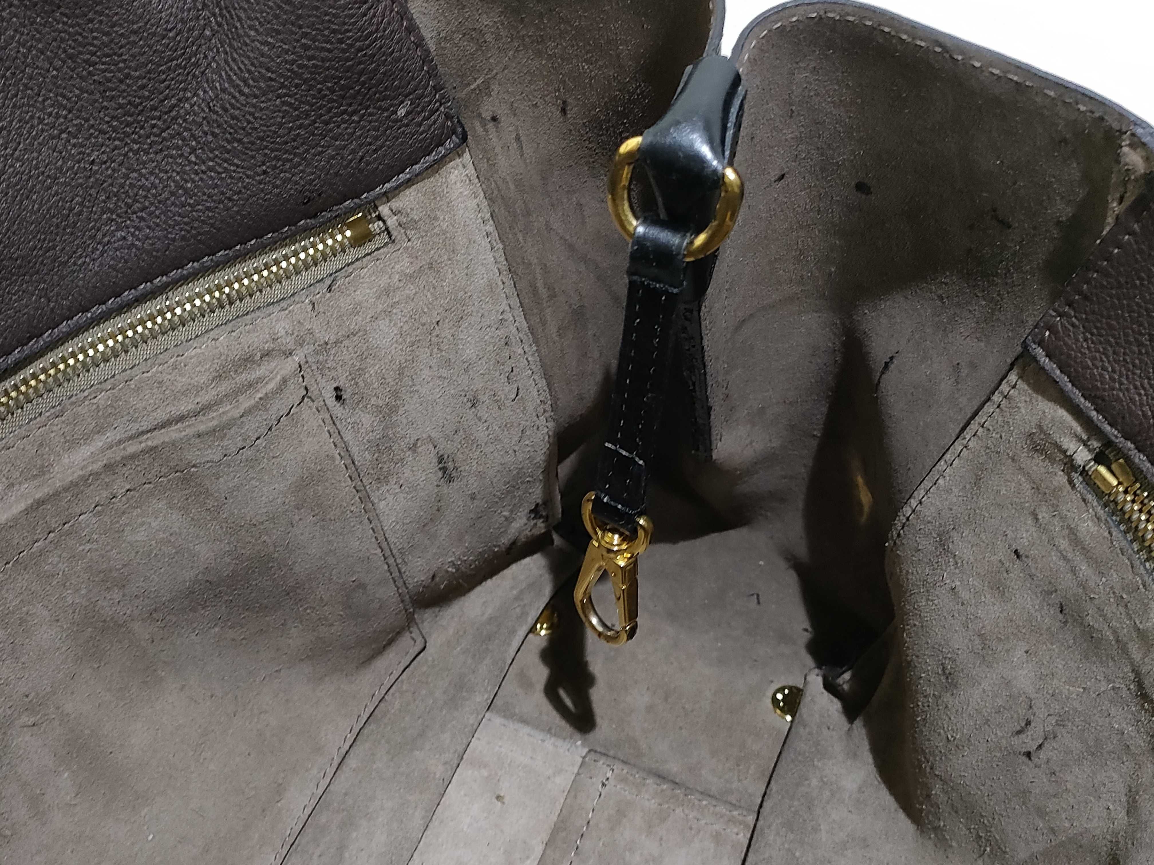Monogram Louis Vuitton Tote WPM Monogram Cuir Orfevre M41061 TR0124 Tote Bag — view 11
