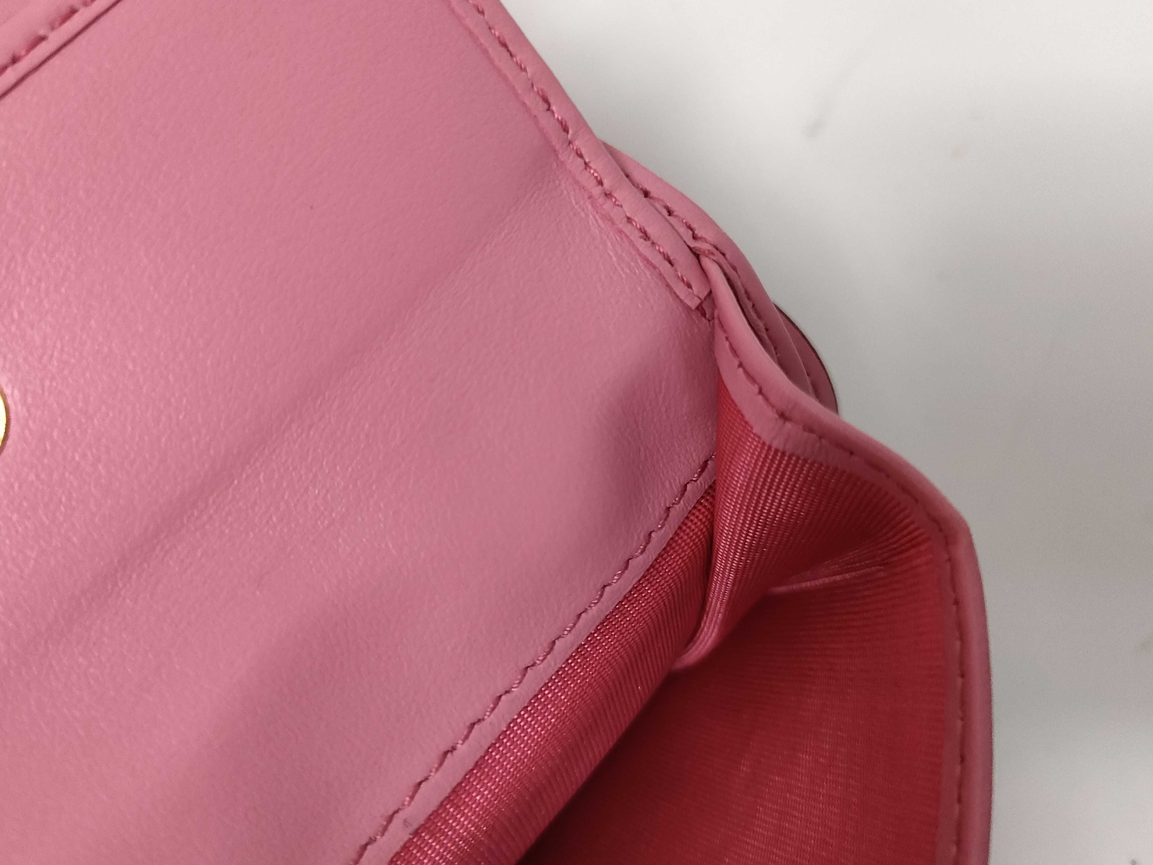 Compact Wallet, Leather, Red — view 10