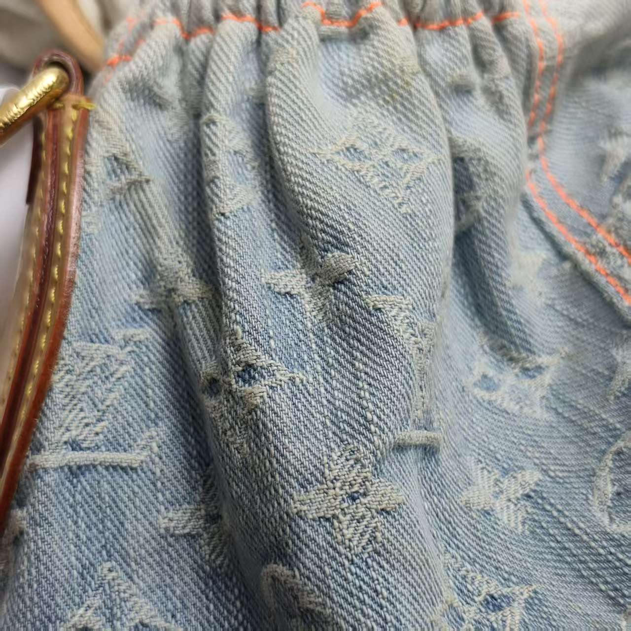 【*Shipped from: China*】LOUIS VUITTON Denim Shoulder Bag — view 11