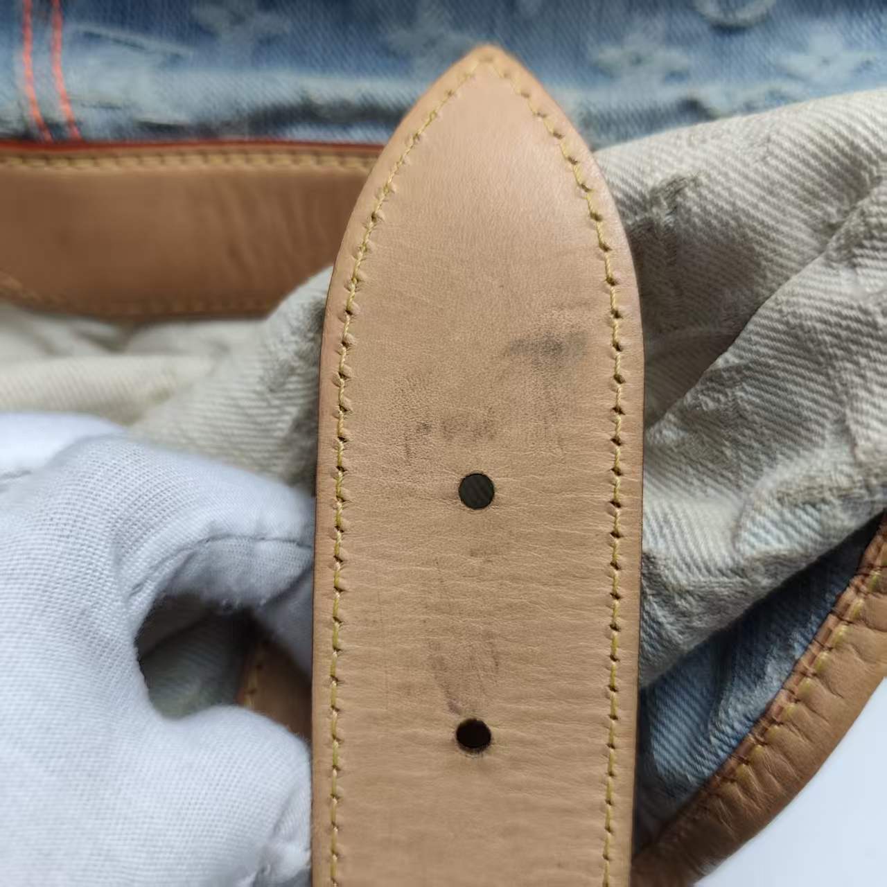【*Shipped from: China*】LOUIS VUITTON Denim Shoulder Bag — view 13