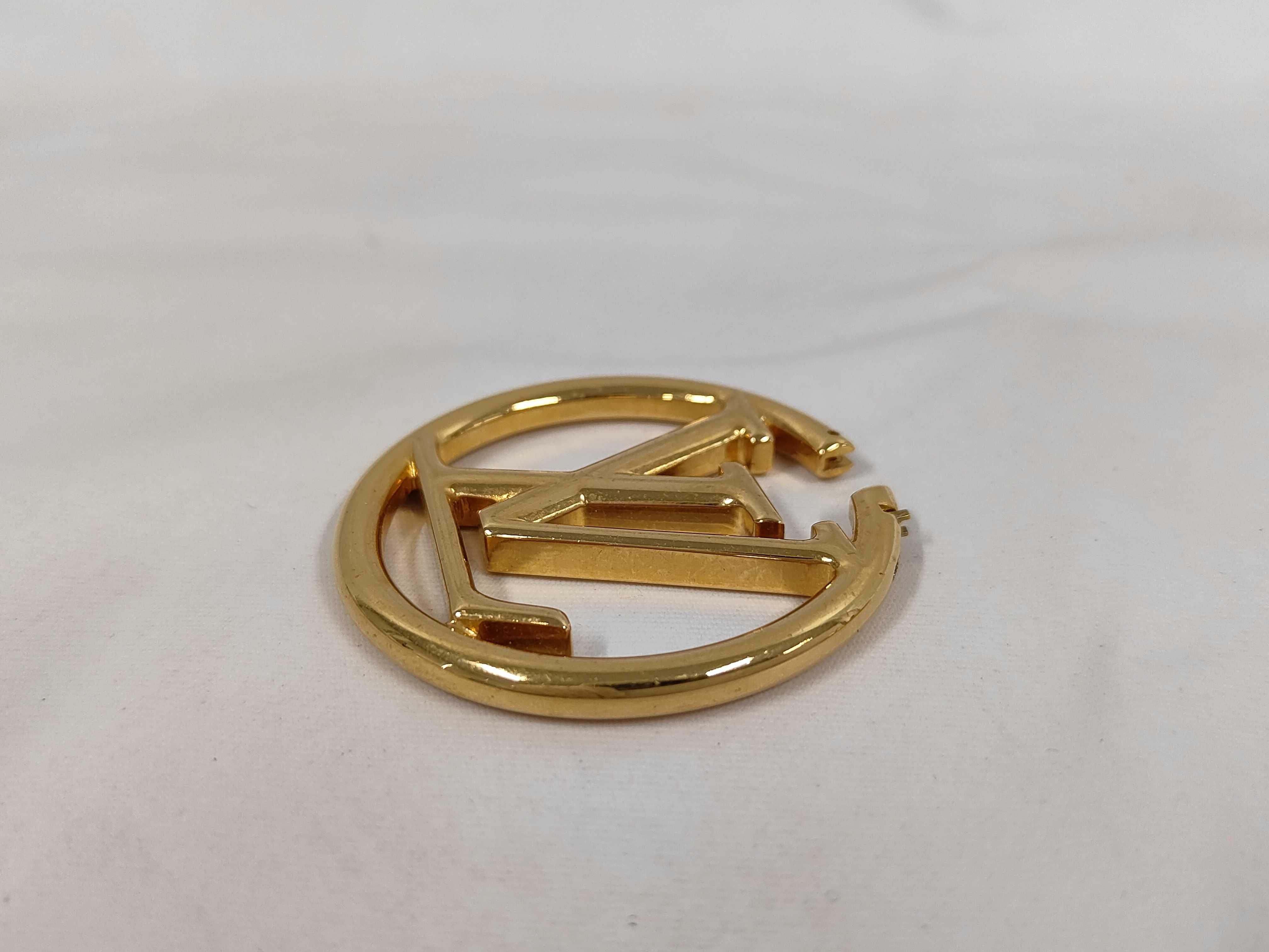 Louise Bouclé d'Oreilles Hoop Earrings (Gold) — view 3