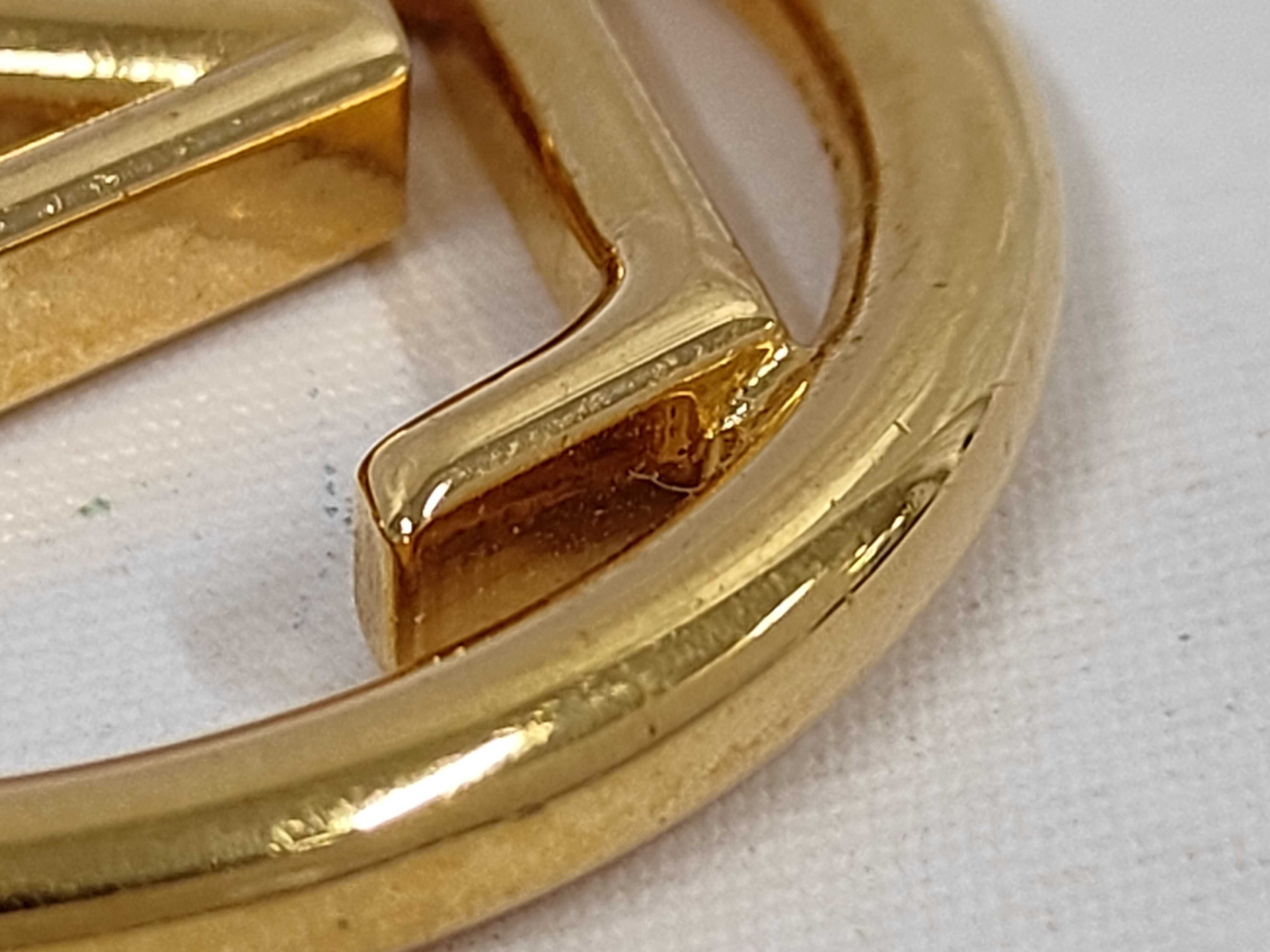 Louise Bouclé d'Oreilles Hoop Earrings (Gold) — view 9