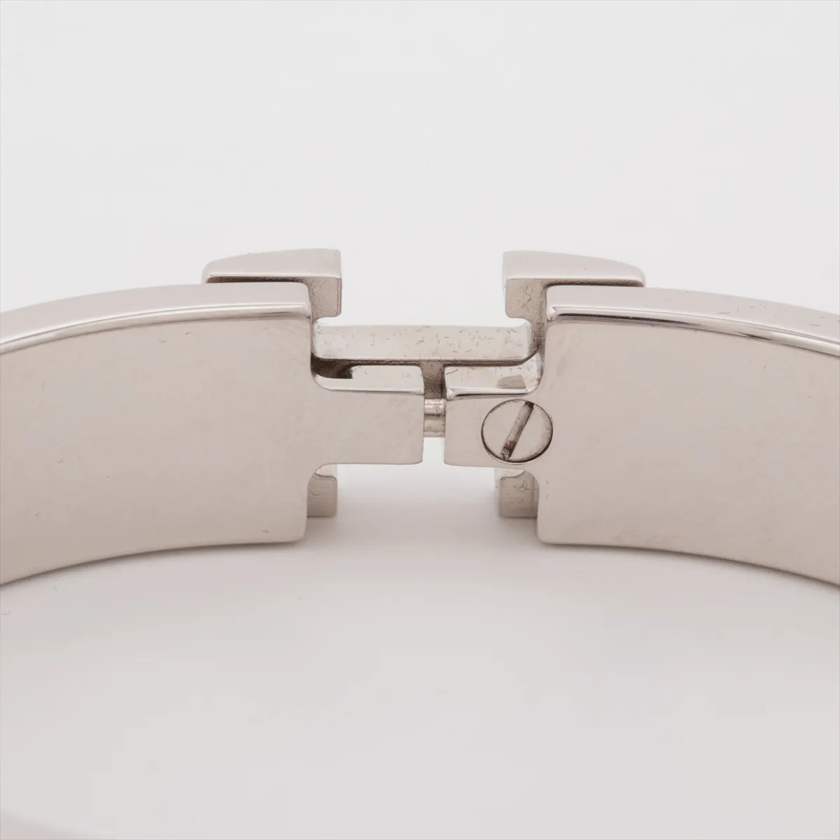 Click H Bangle Fan FI0220 Bangle GP Silver x White — view 4