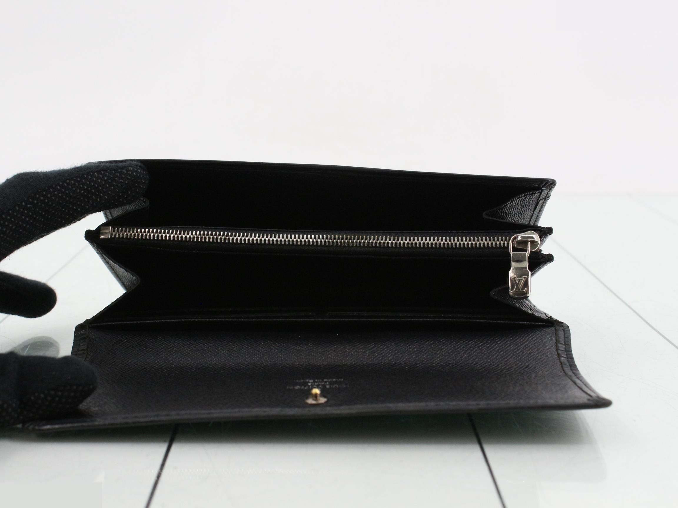 Pochette Portemonnaie Credit Noir — view 4